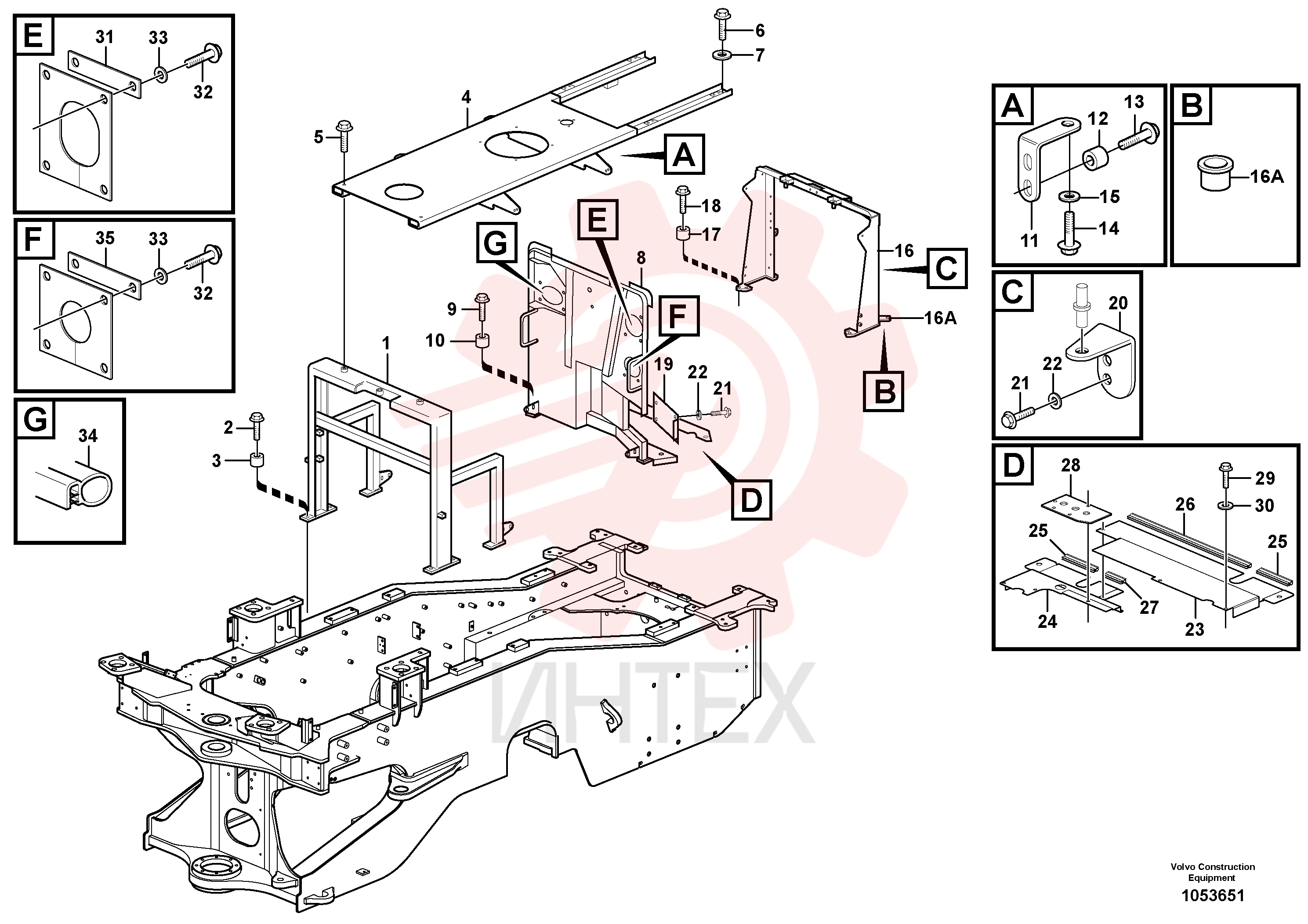 Bonnet plate VOE 11435970 (1)