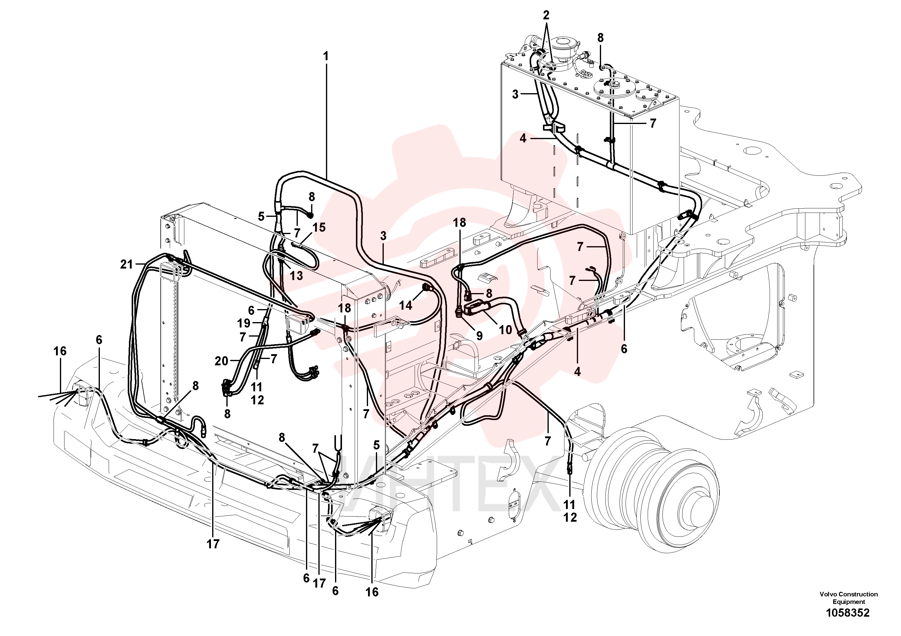 Cable harness
