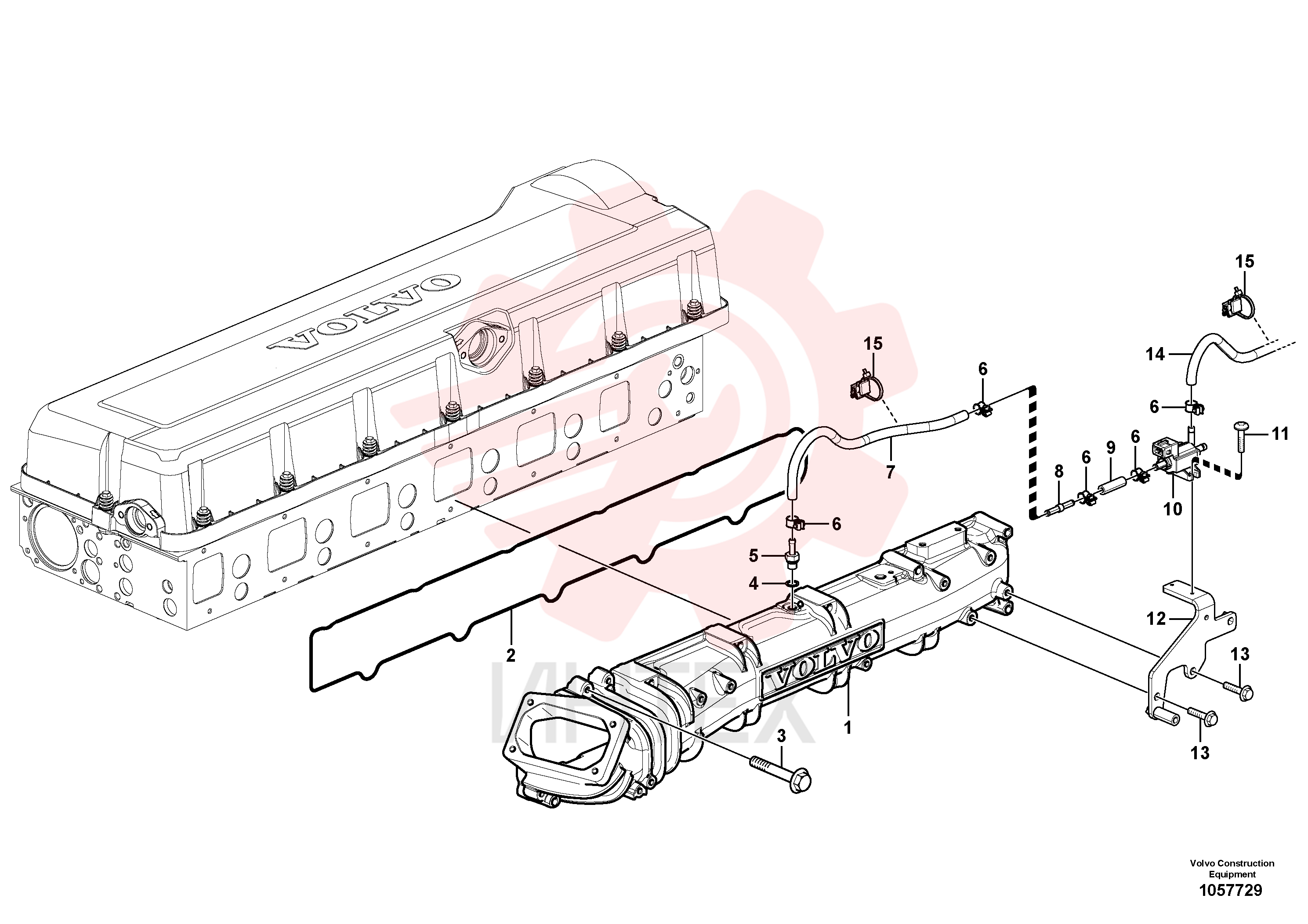 Inlet Manifold VOE 21512859 (2)