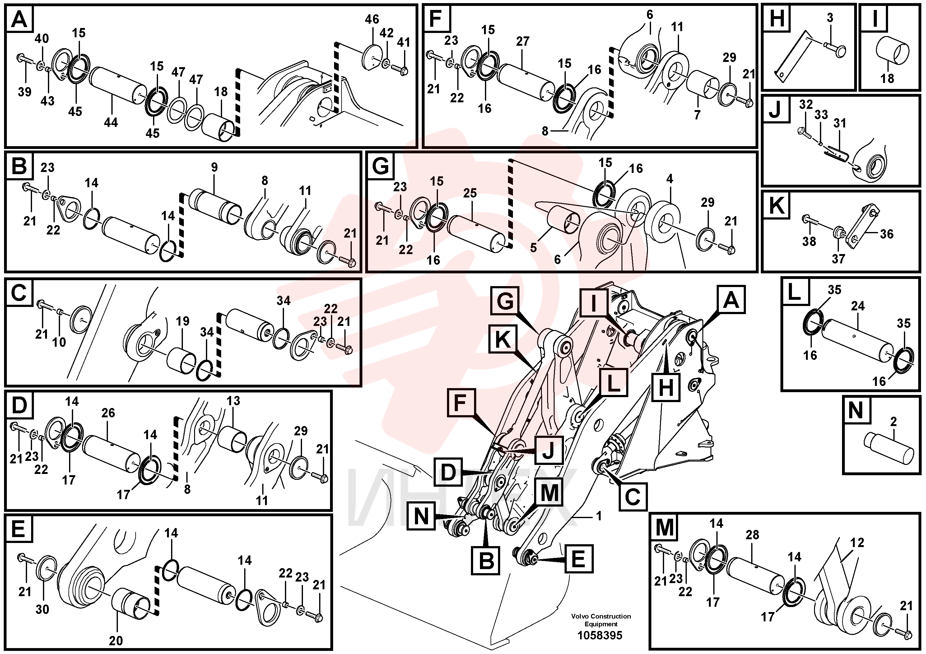 Lifting Frame Work VOE 15171051