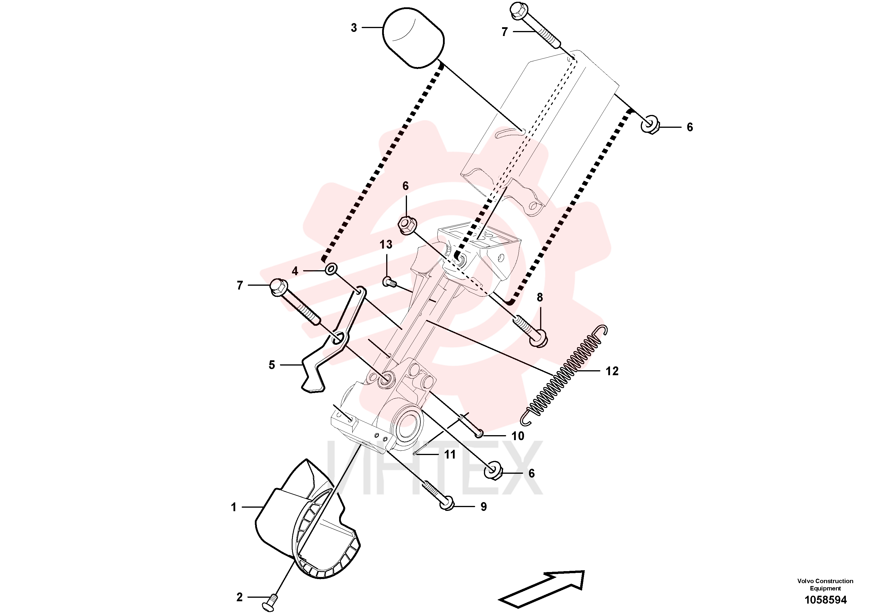 Release mechanism VOE 15087956