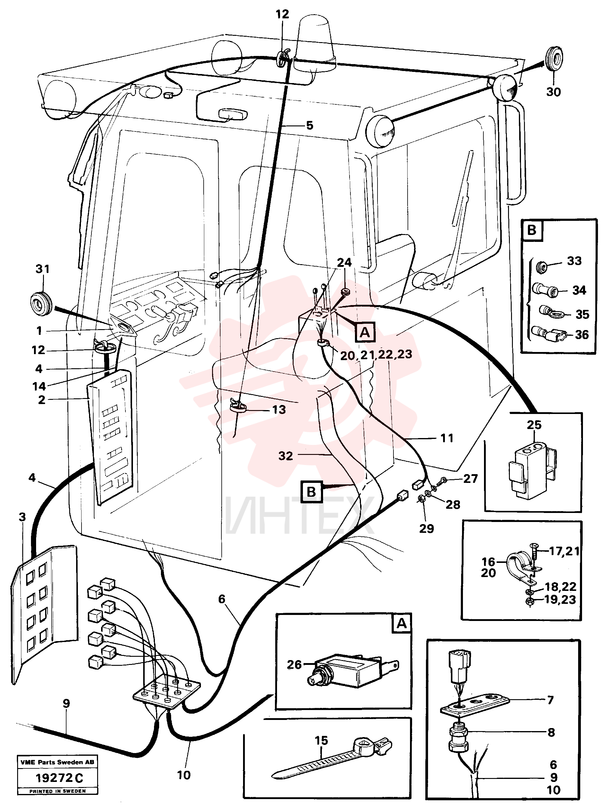 Cable harness