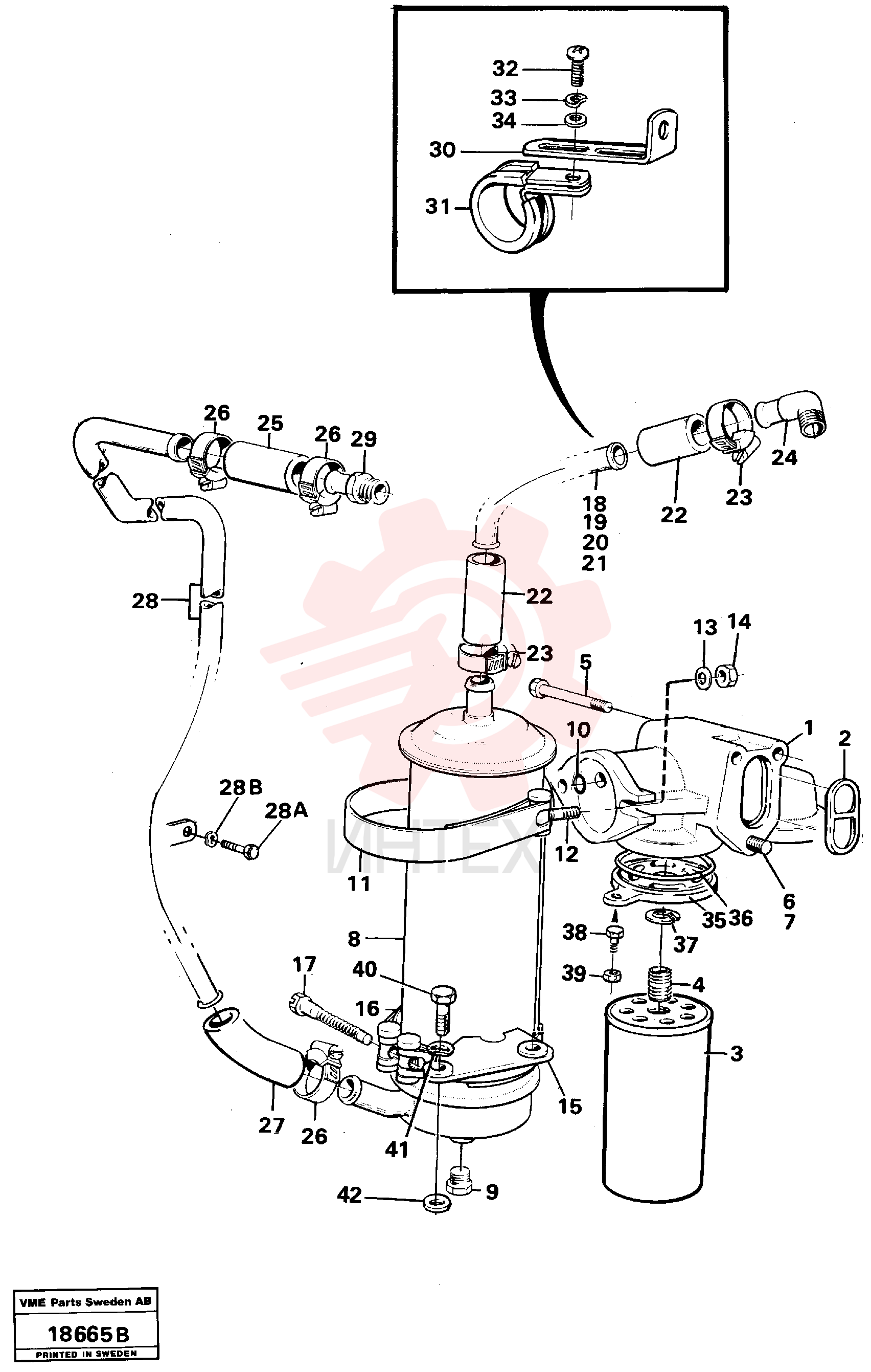 Flange screw