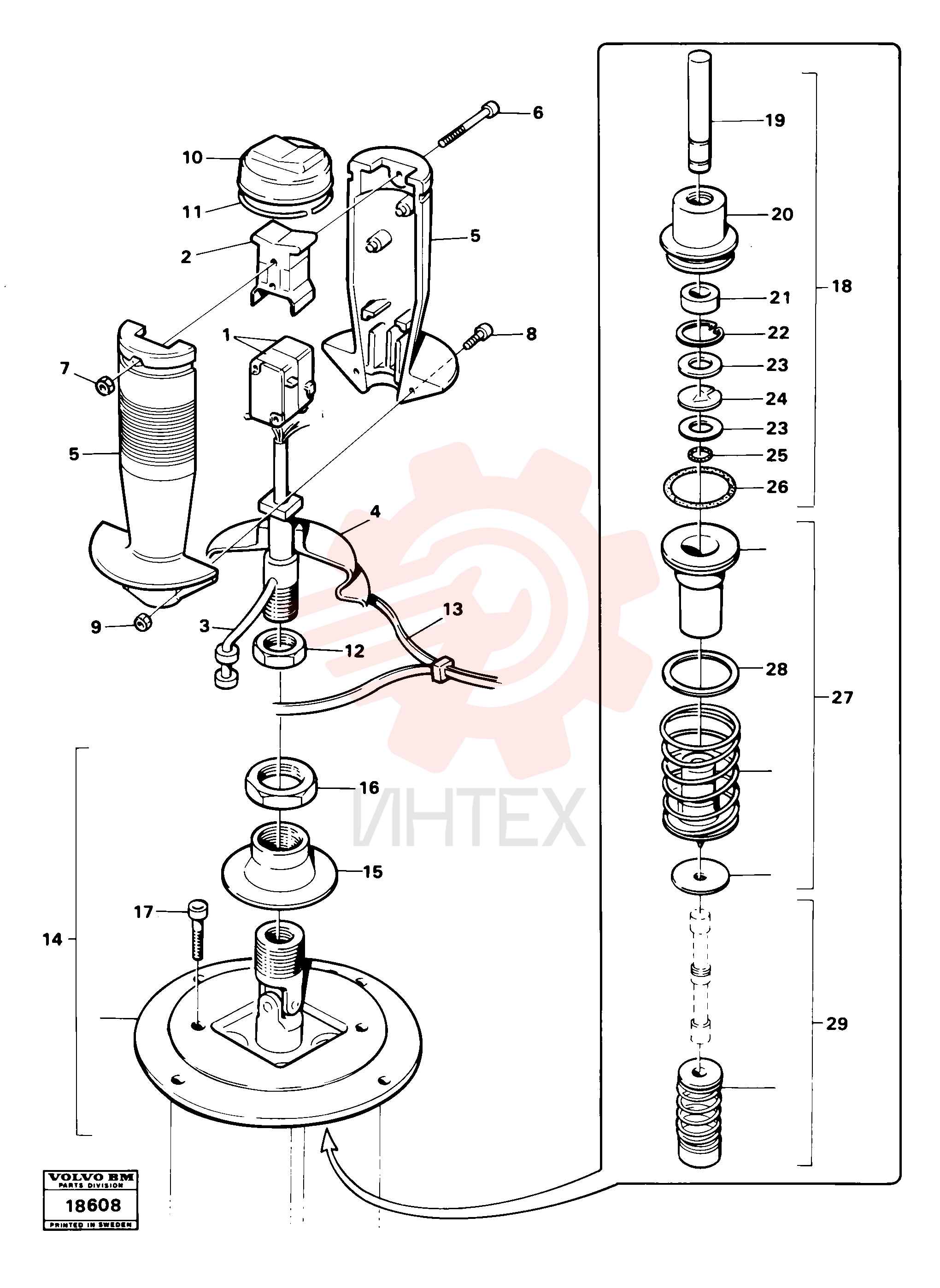 Servo valve VOE 11023373