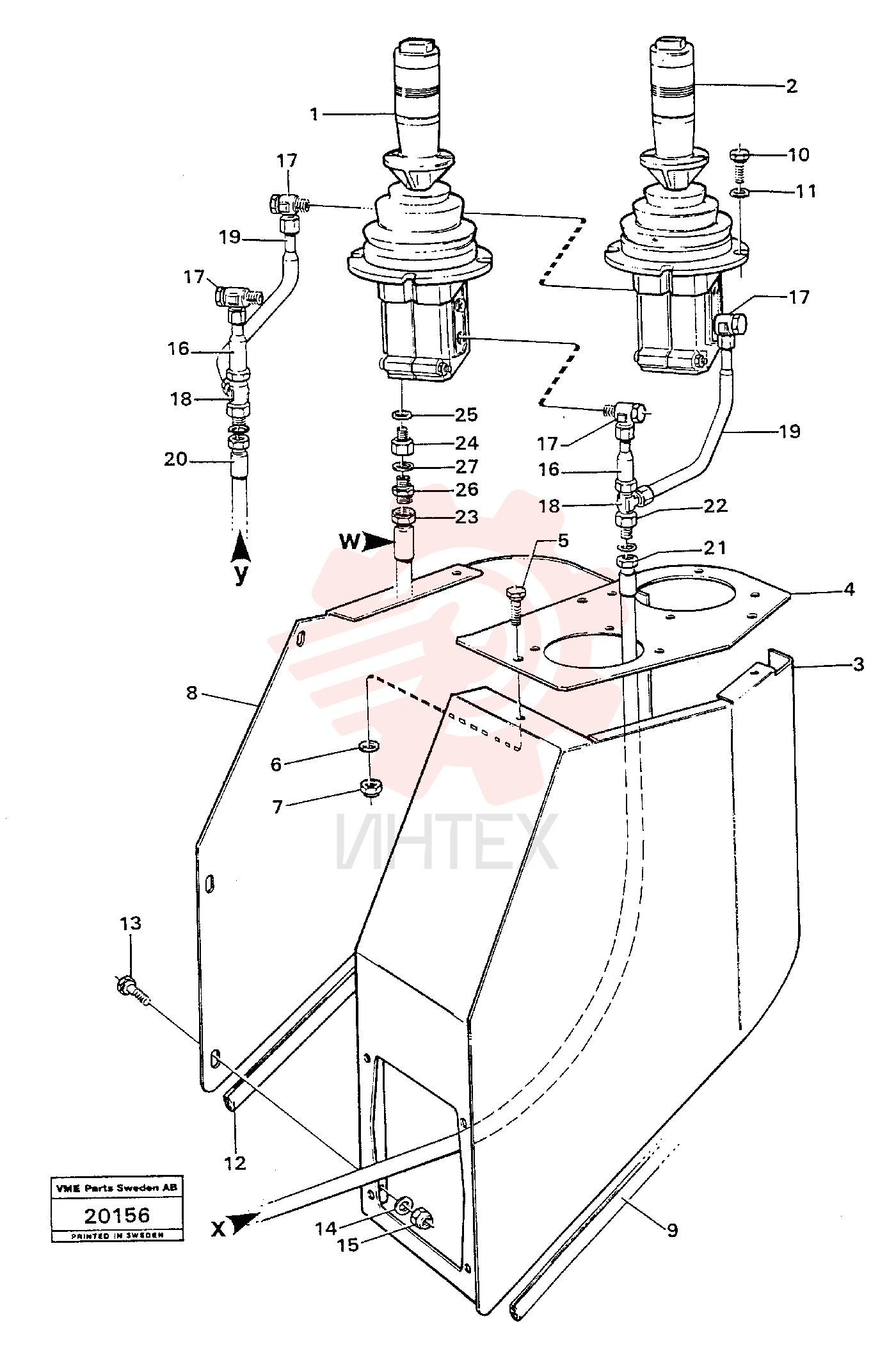 Servo valve VOE 11023374