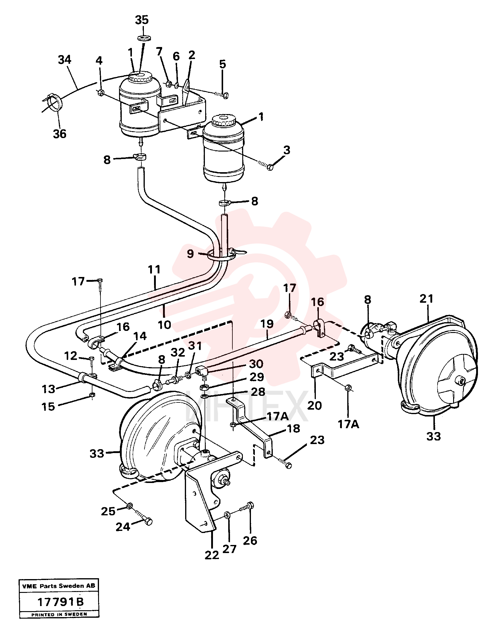 Шланг VOE 4954027