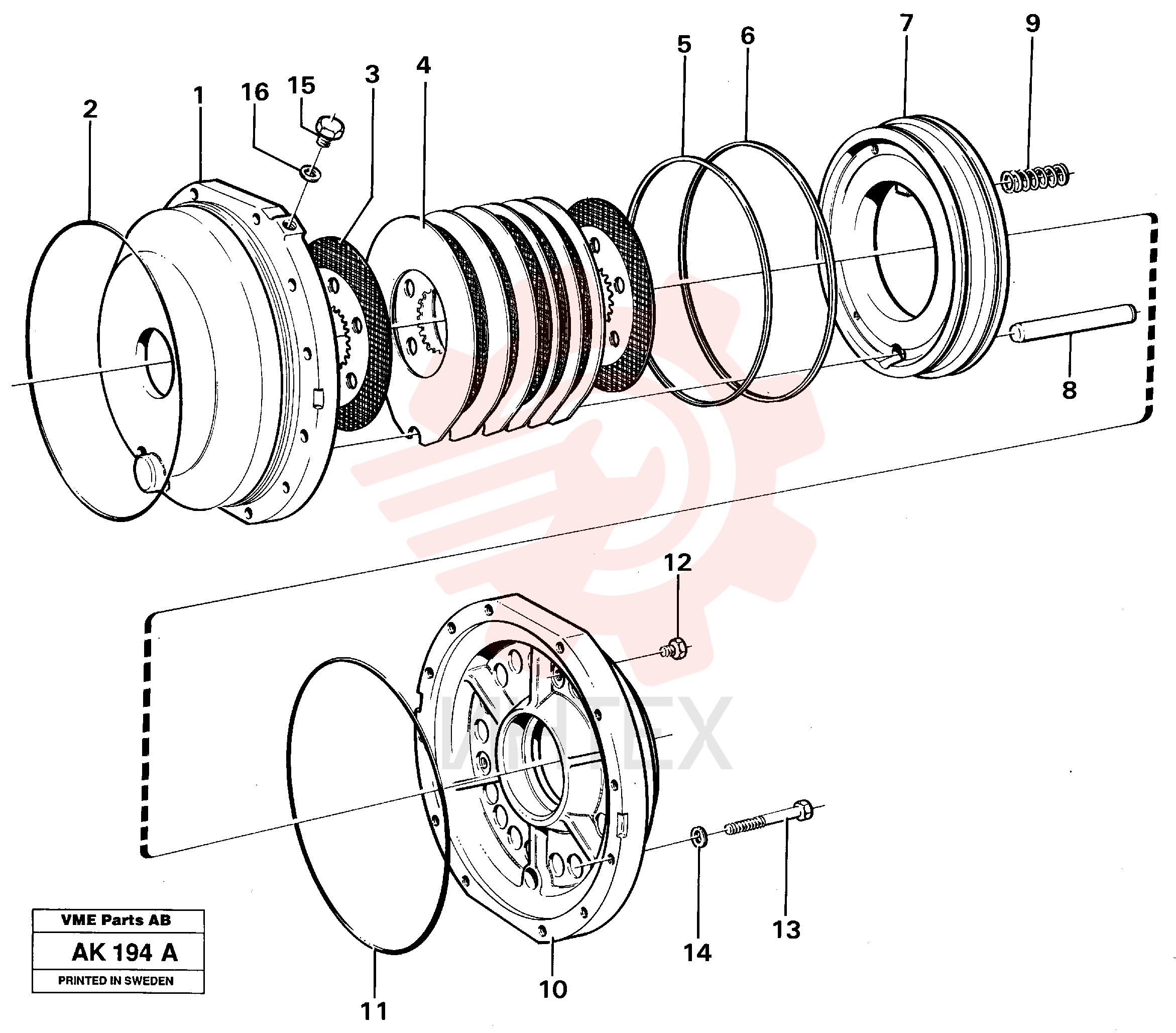 Brake housing