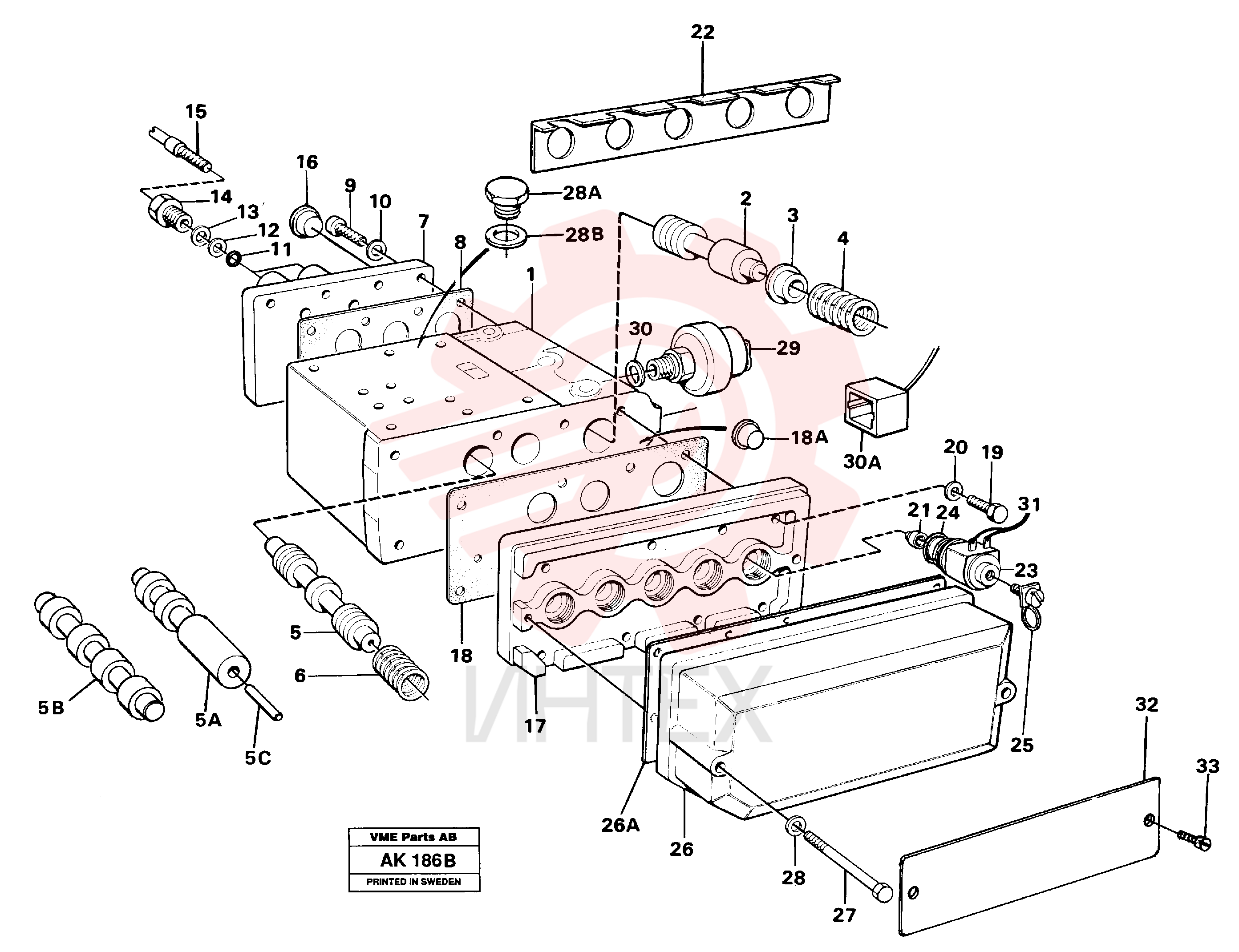 Valve housing VOE 11036709