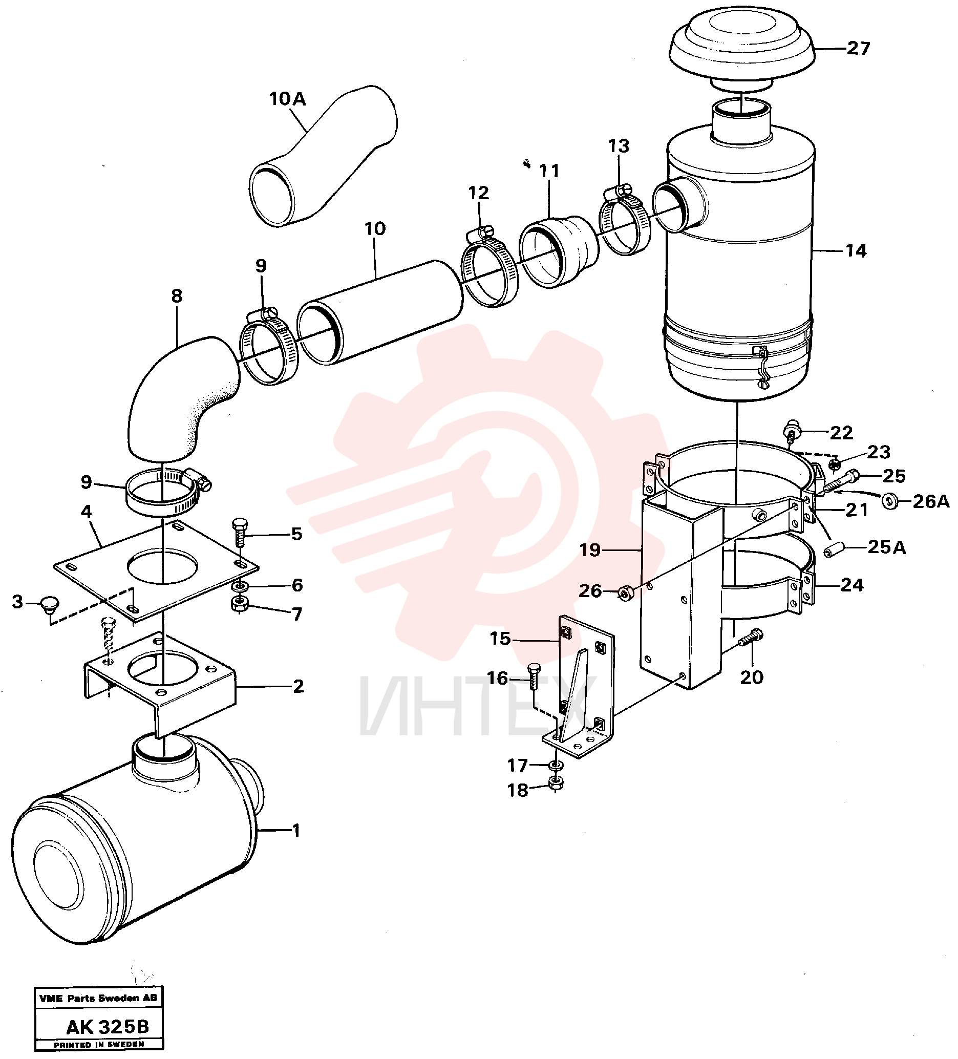 Винт шестигранник
