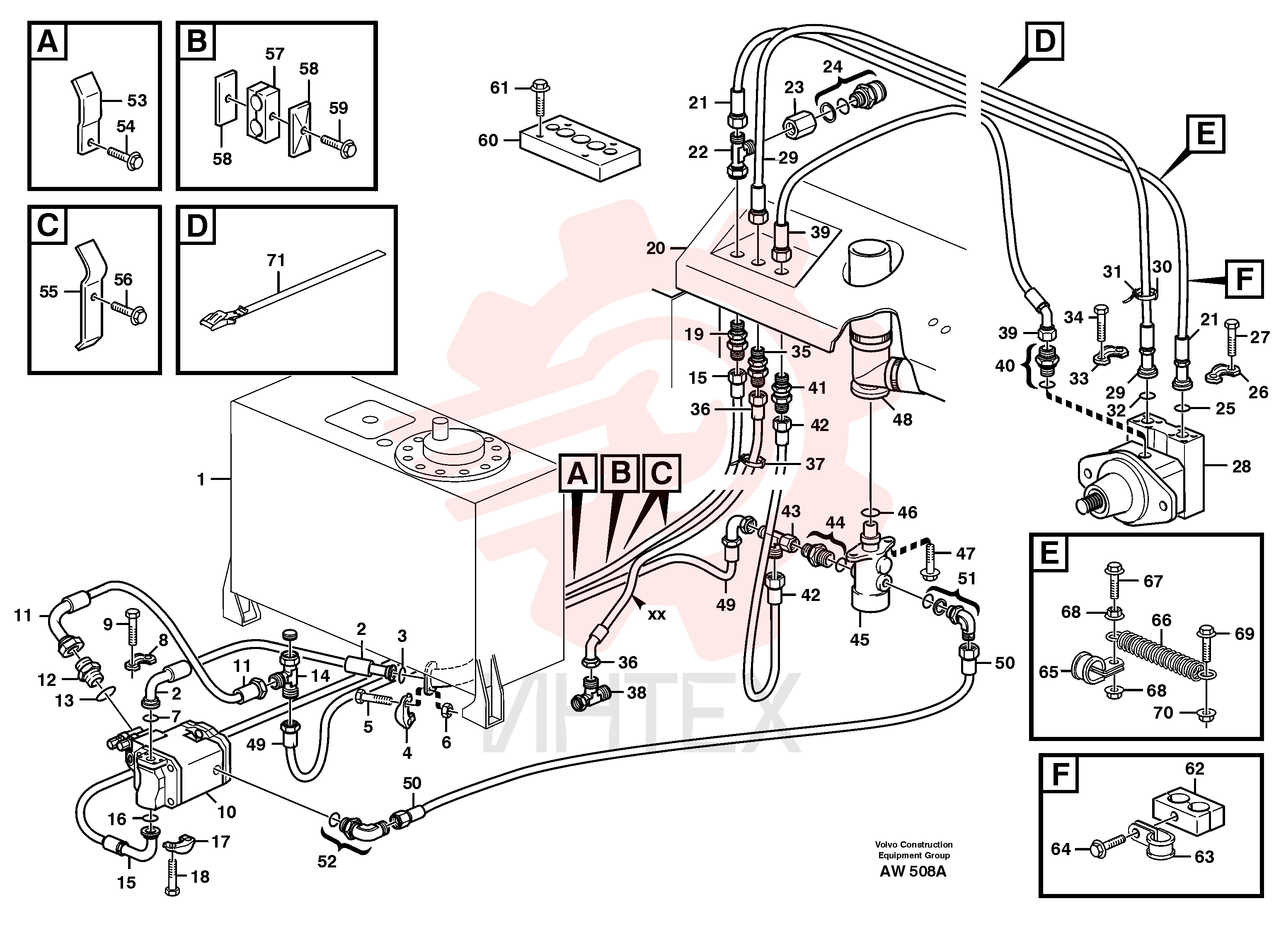 Back-up ring VOE 931216 (5)