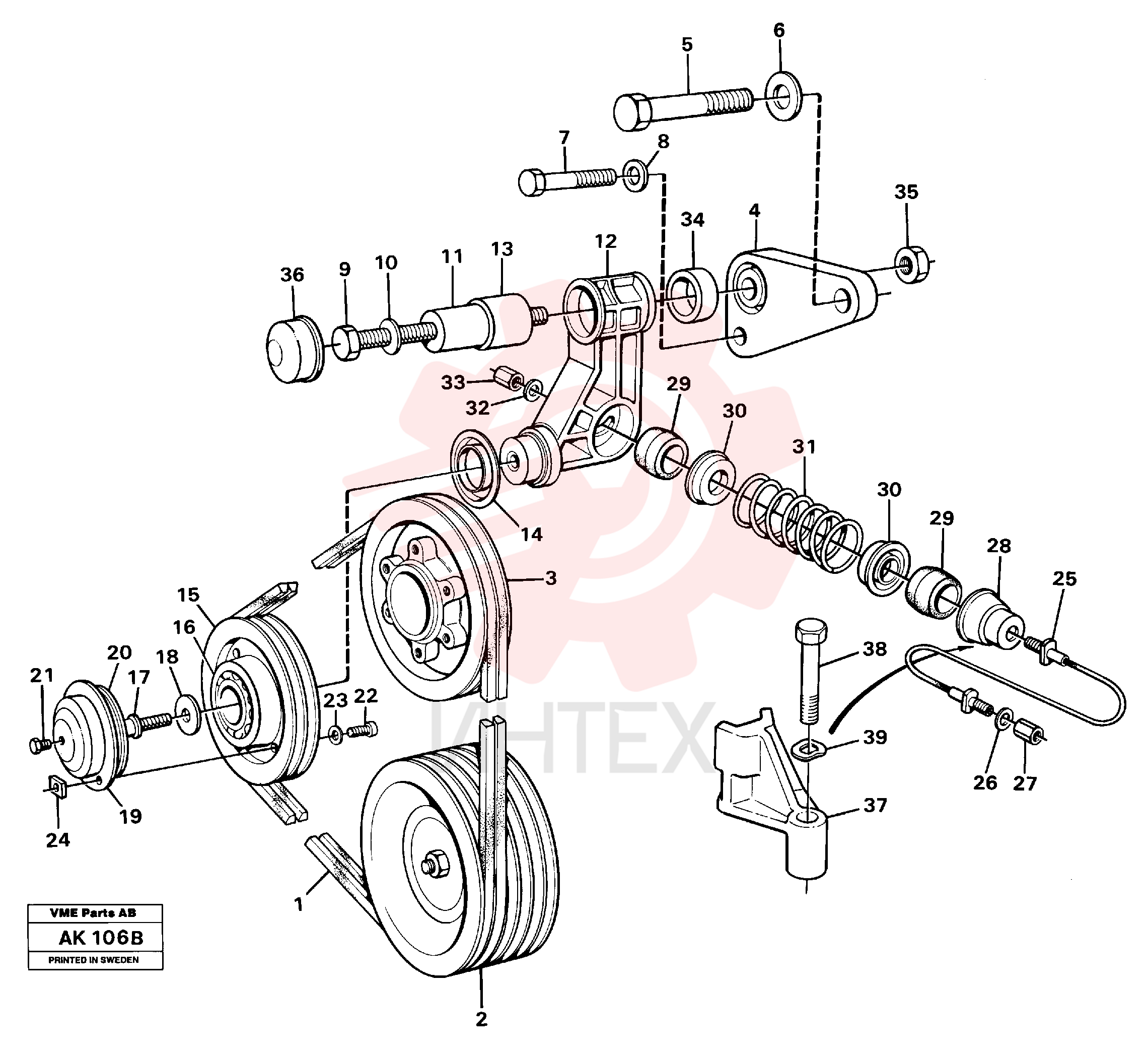 Belt tensioner