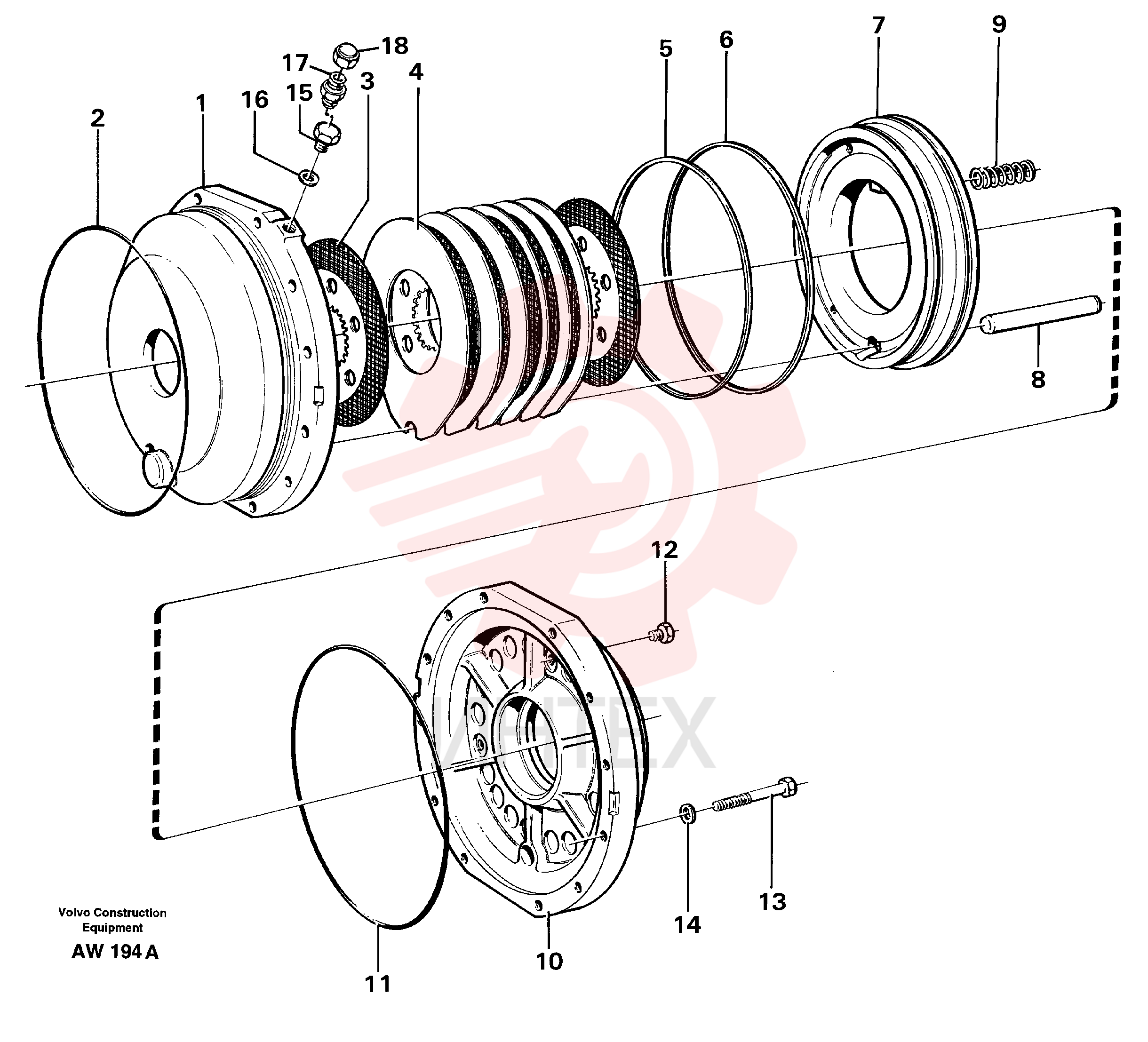 Brake housing