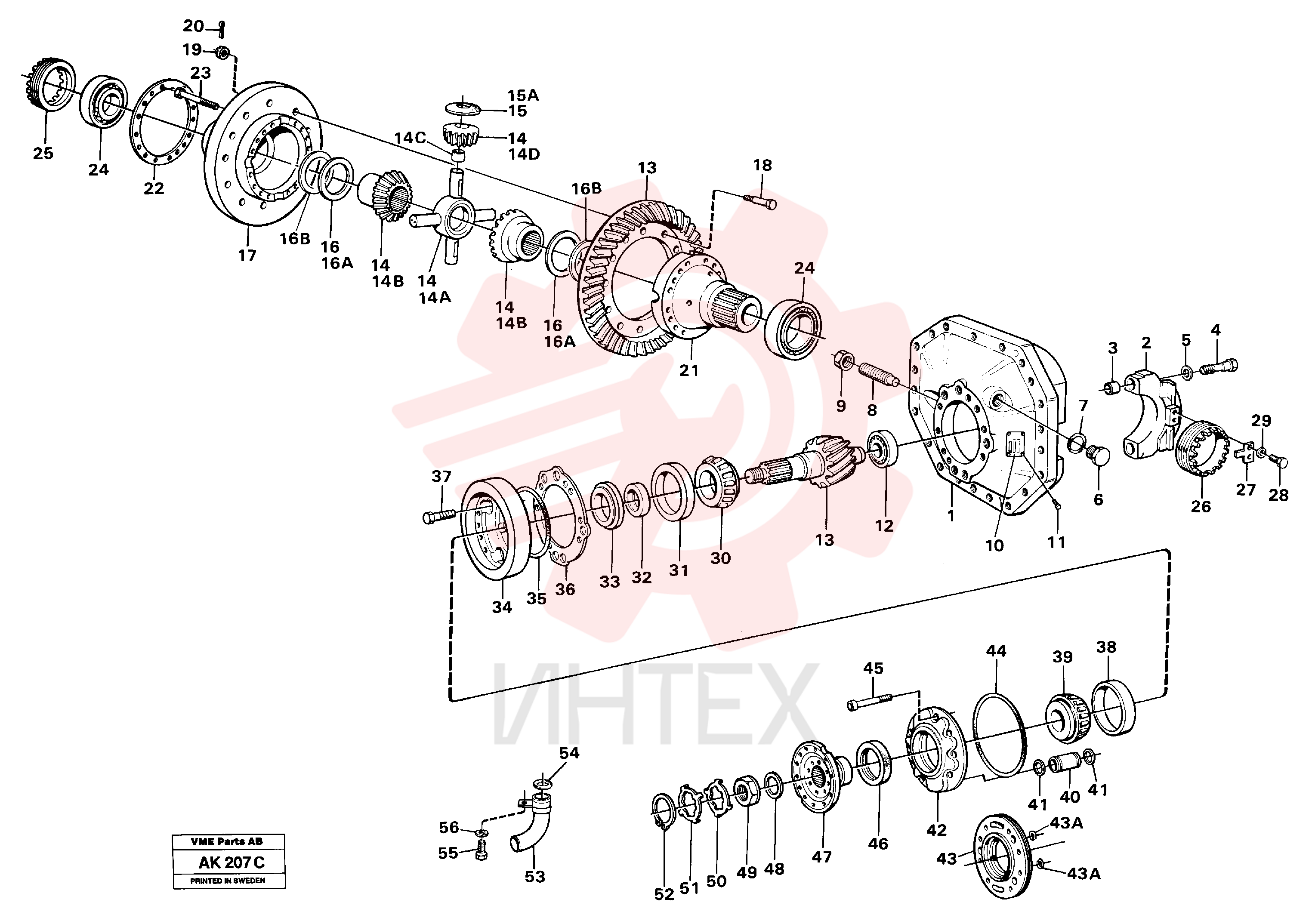 Differential side gear