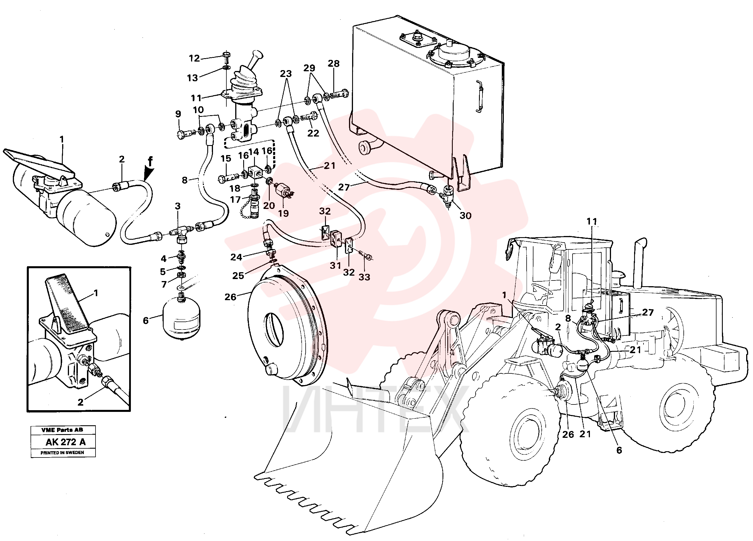 Hose assembly VOE 13932945