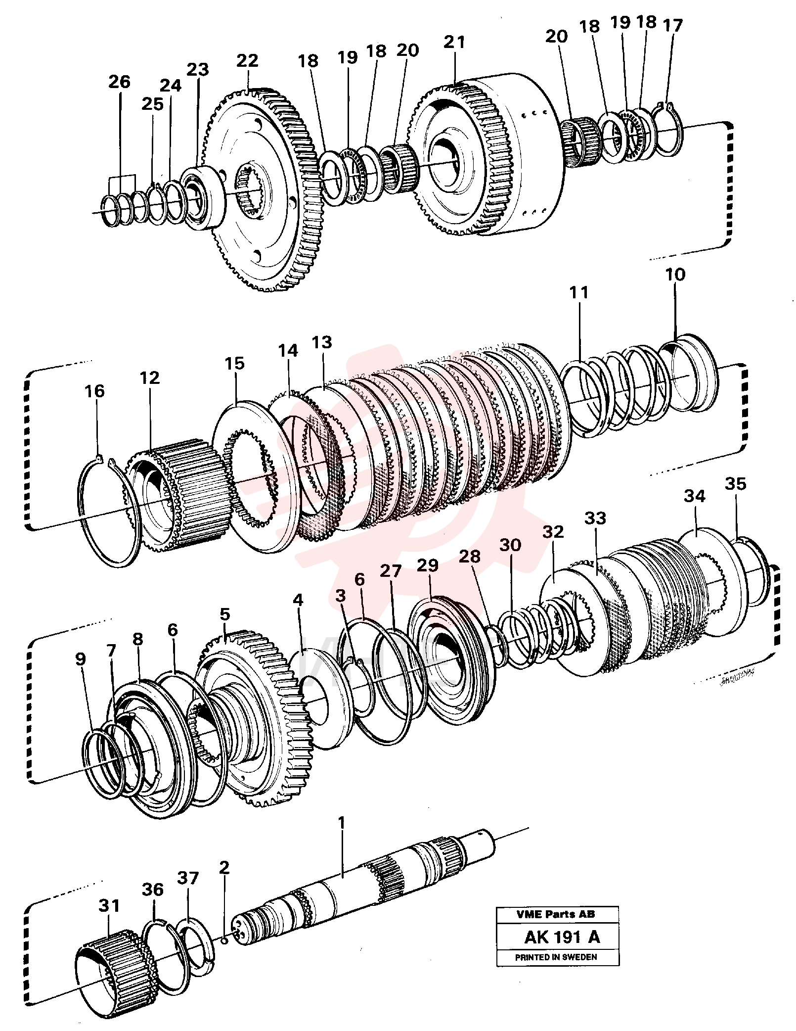 Hydr Clutch VOE 11037831