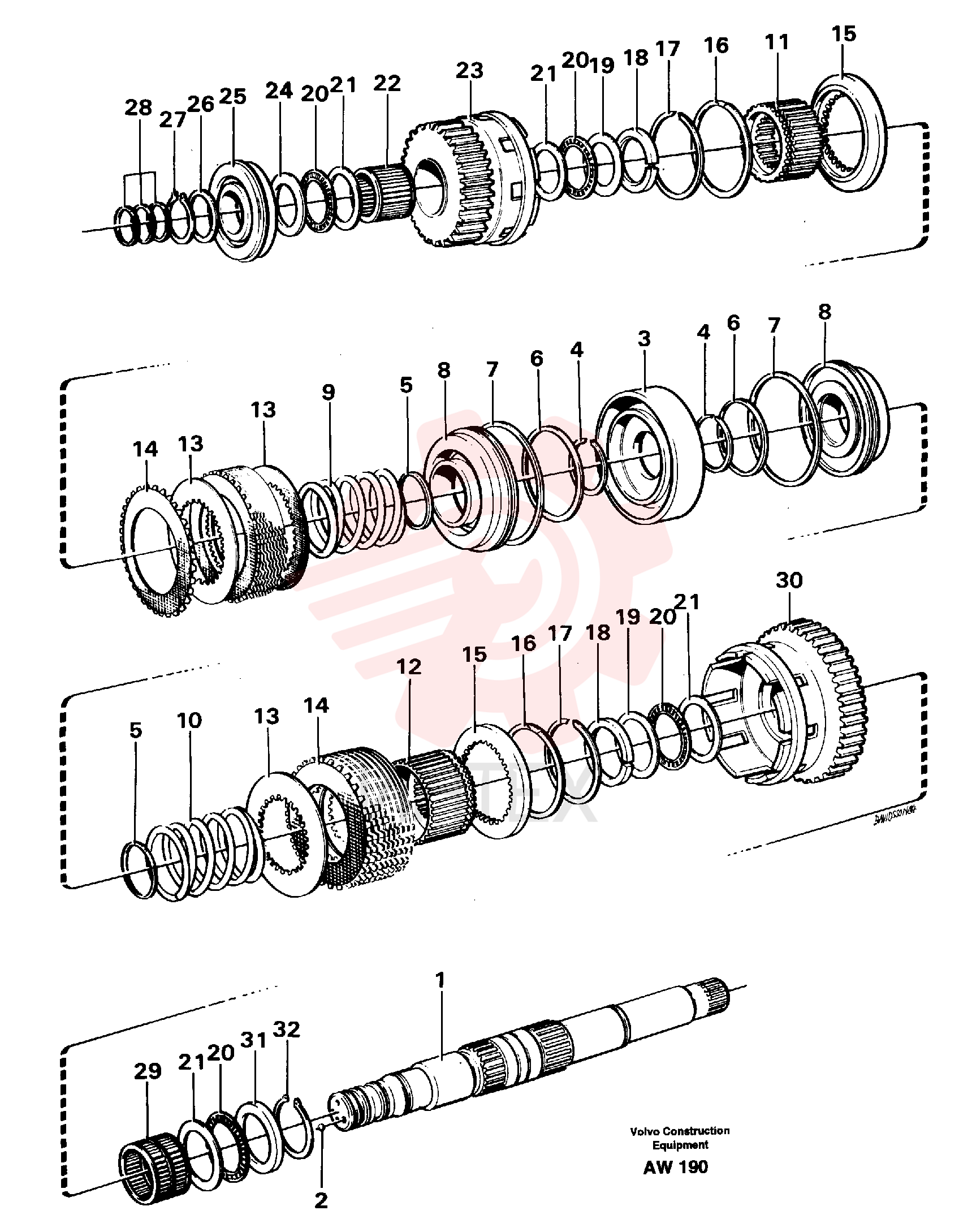 Hydr Clutch VOE 11144014