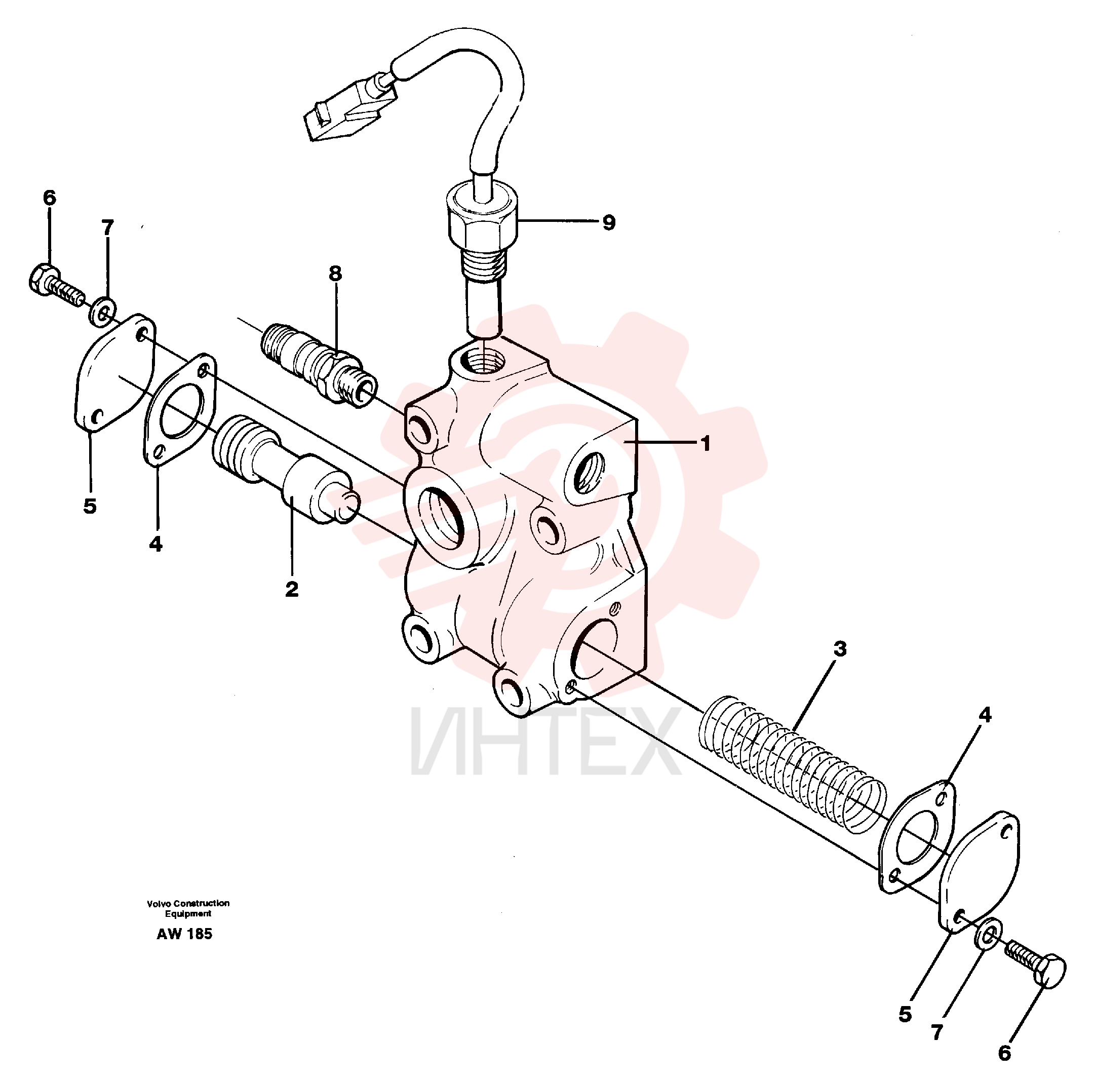 Lub Oil Valve VOE 11037252