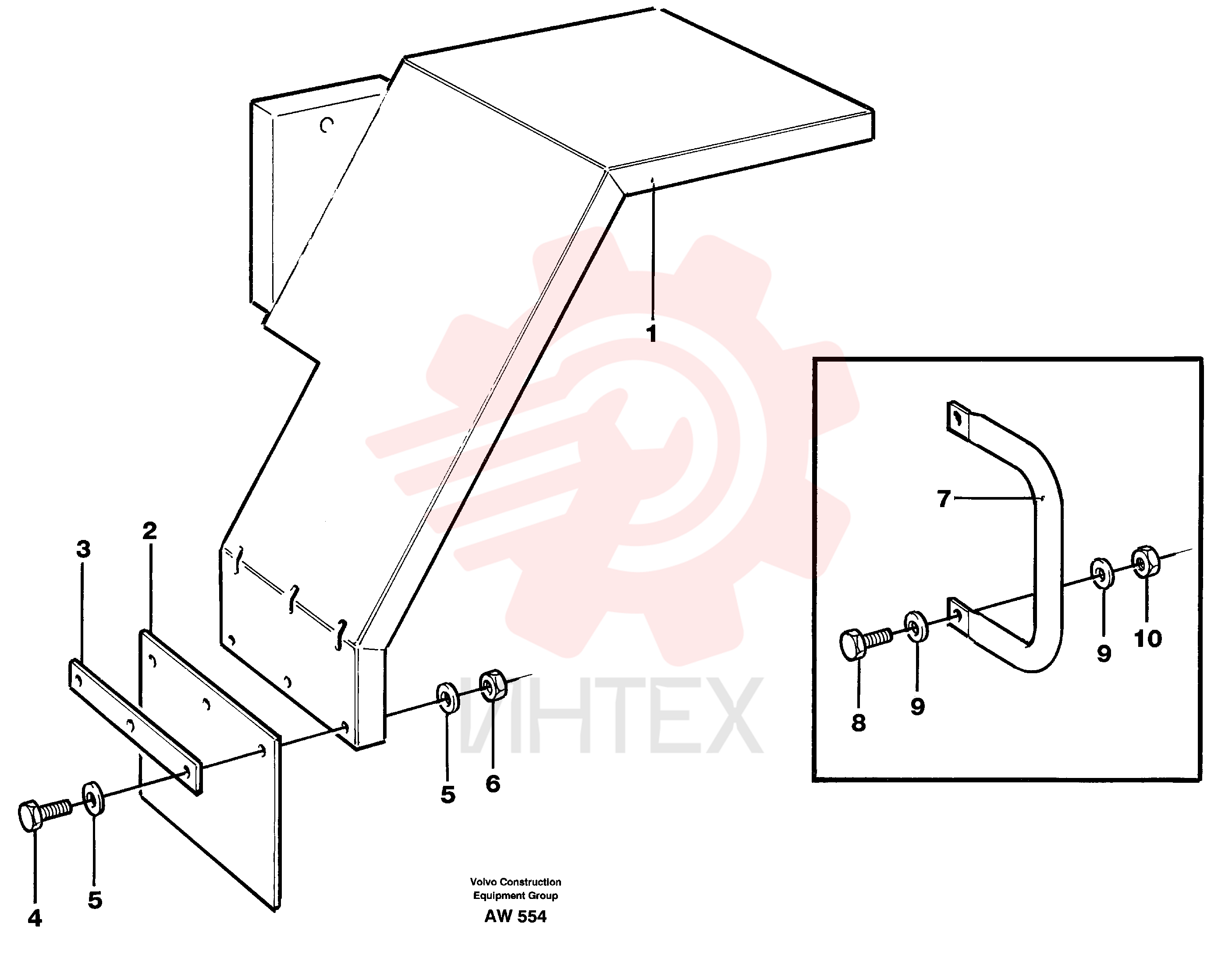 Mudguard VOE 11026555 (3)
