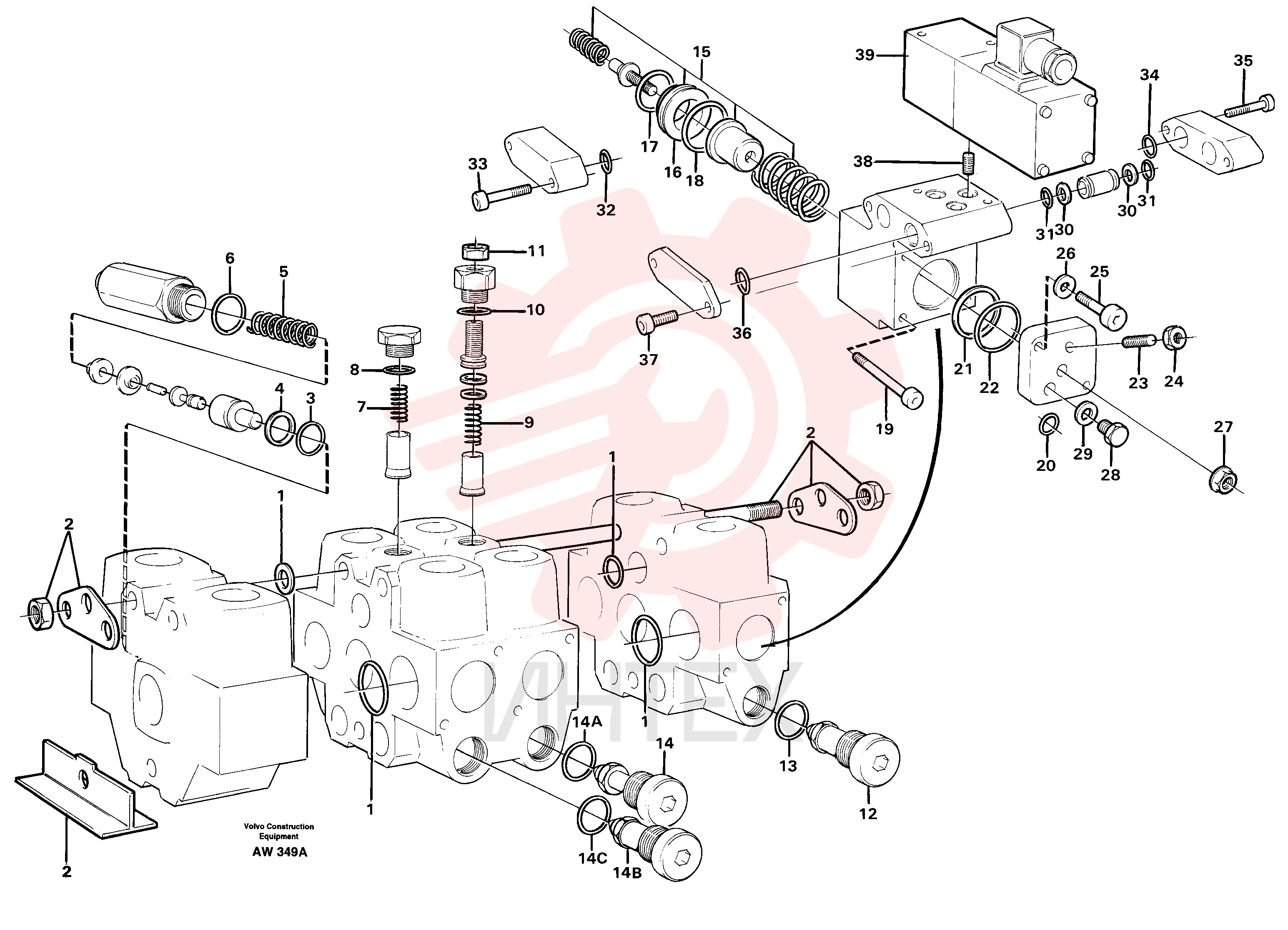 Non-return valve VOE 6213008