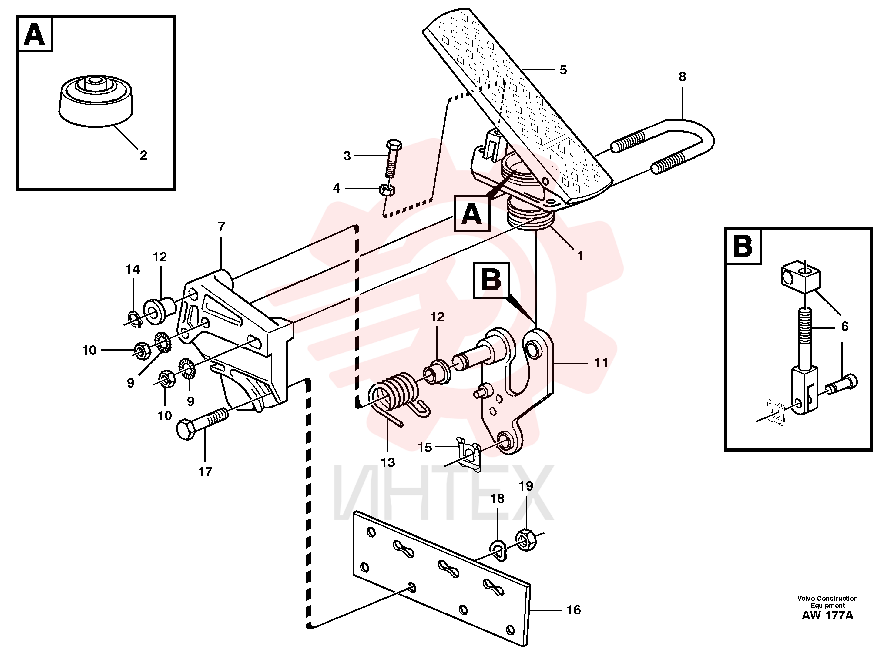 Pedal VOE 4940759