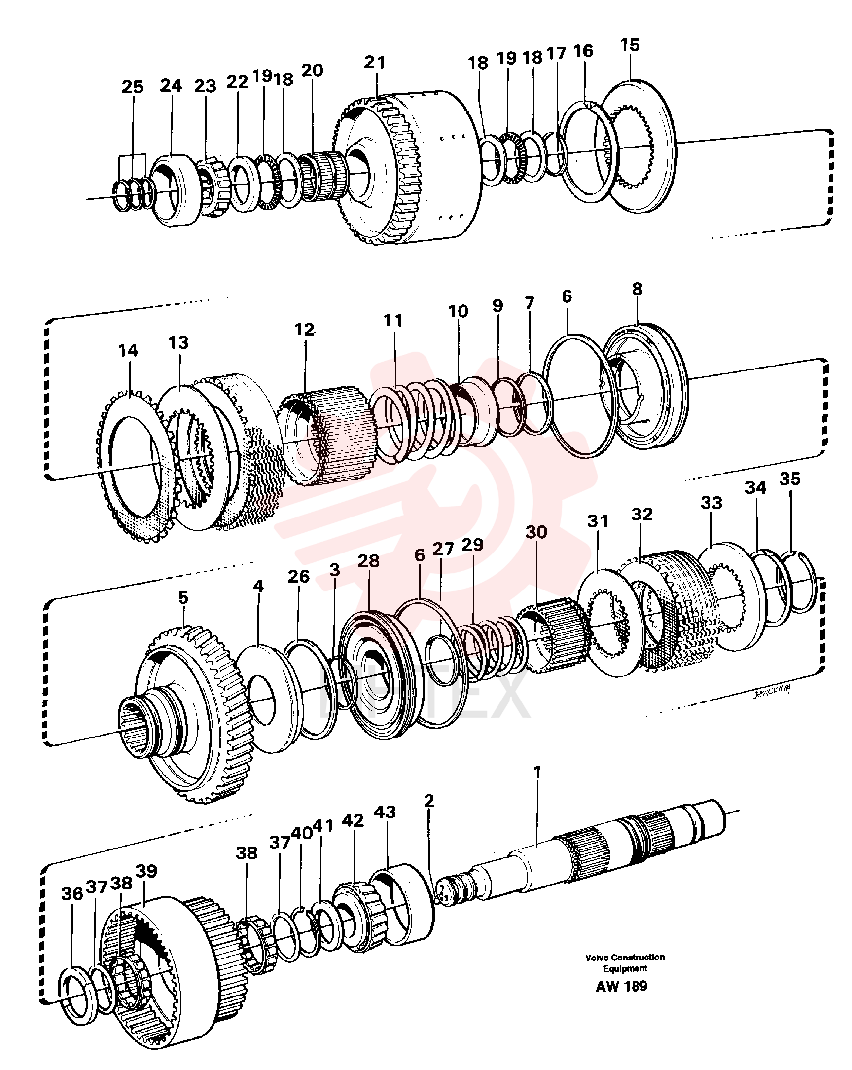 Подшипник VOE 181006
