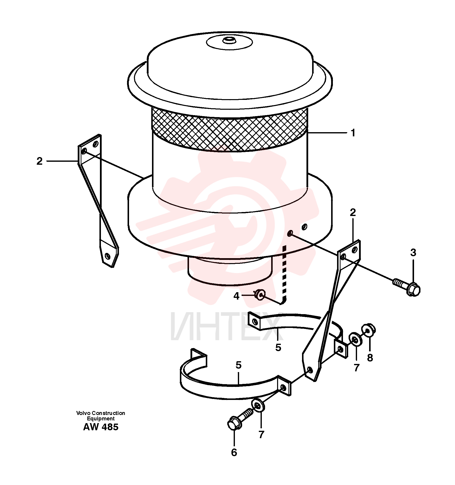 Pre-cleaner VOE 15025920