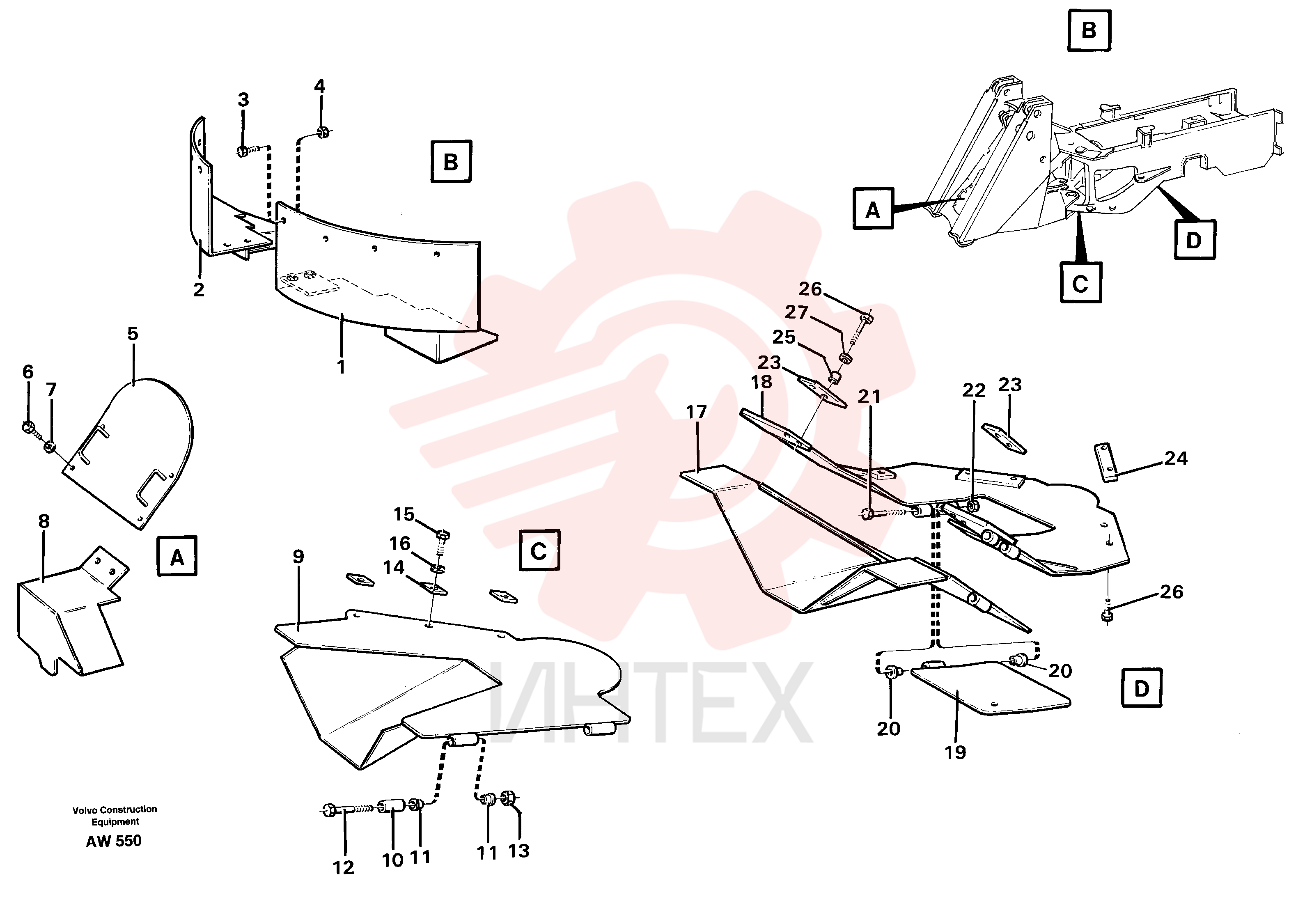 Protecting plate VOE 11079211 (2)
