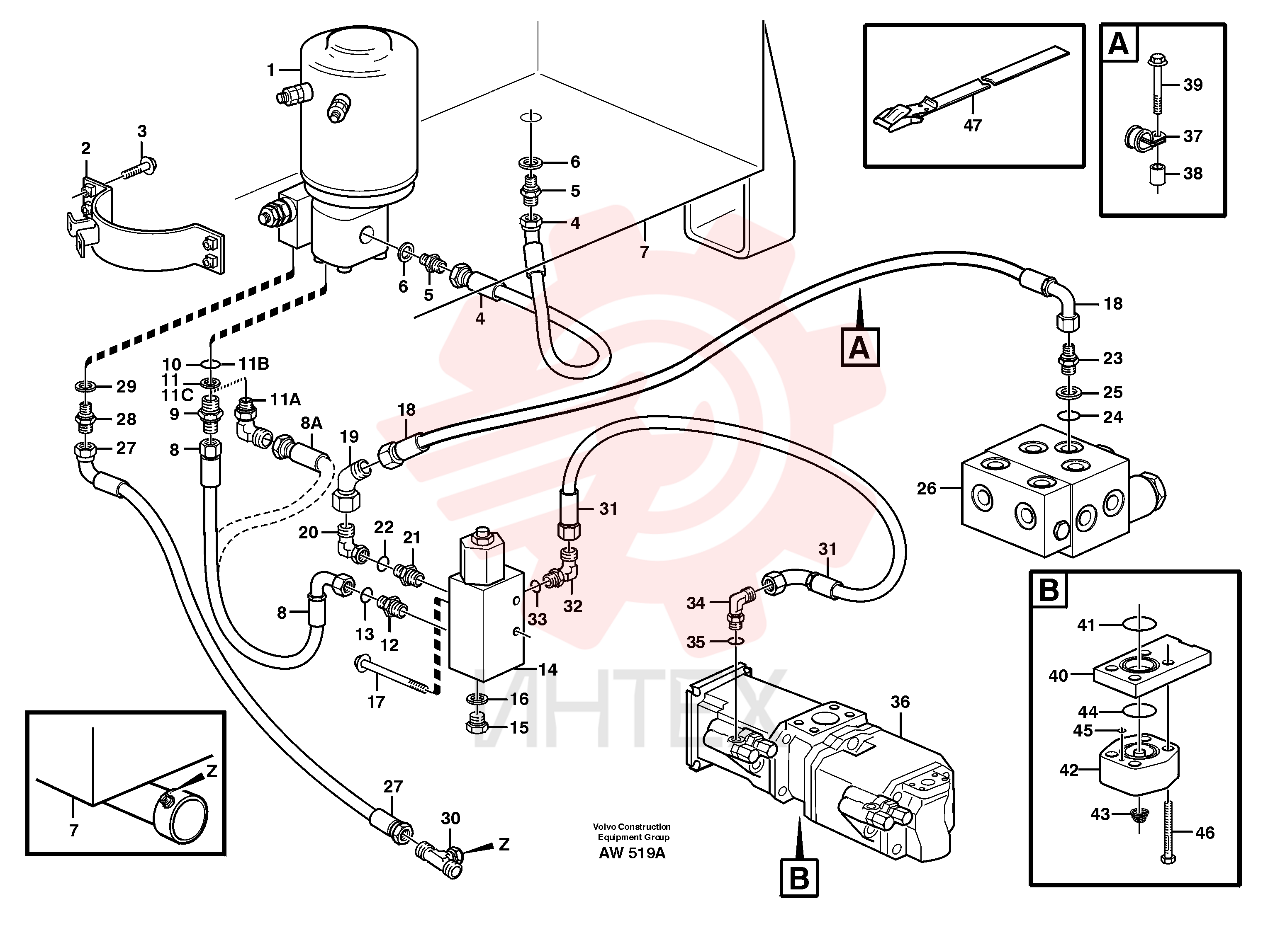 Pump unit VOE 11027437 (2)