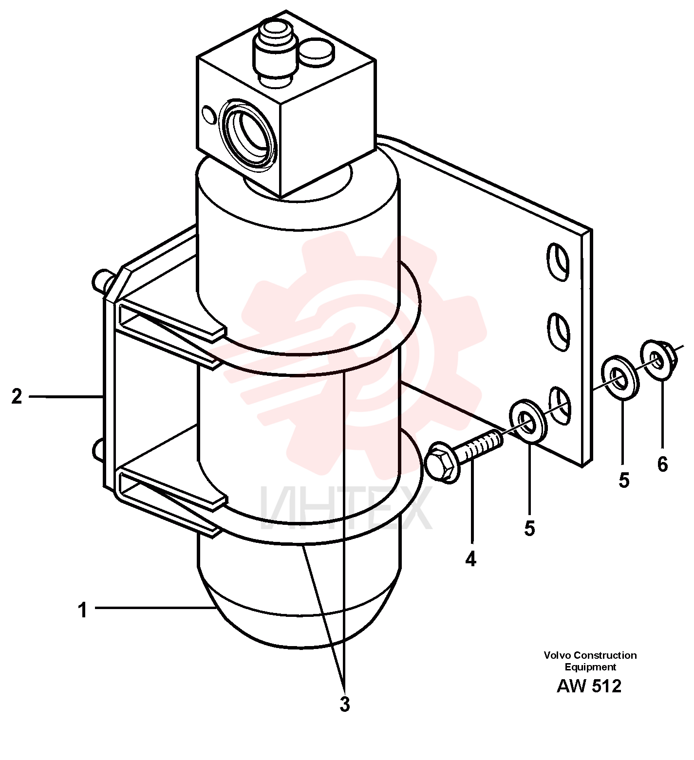 Receiver drier VOE 11164457