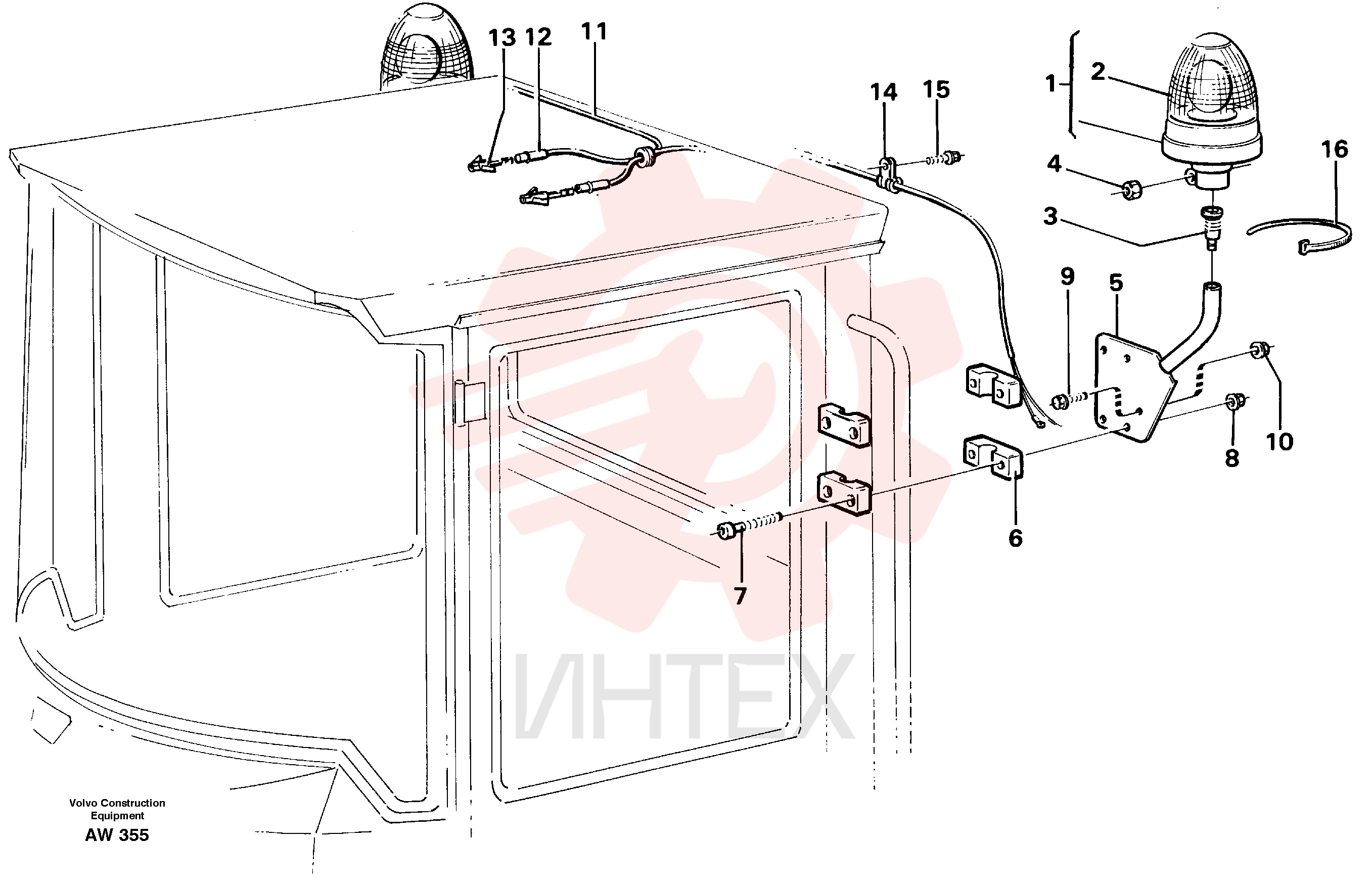 Rotating beacon VOE 11039399 (2)