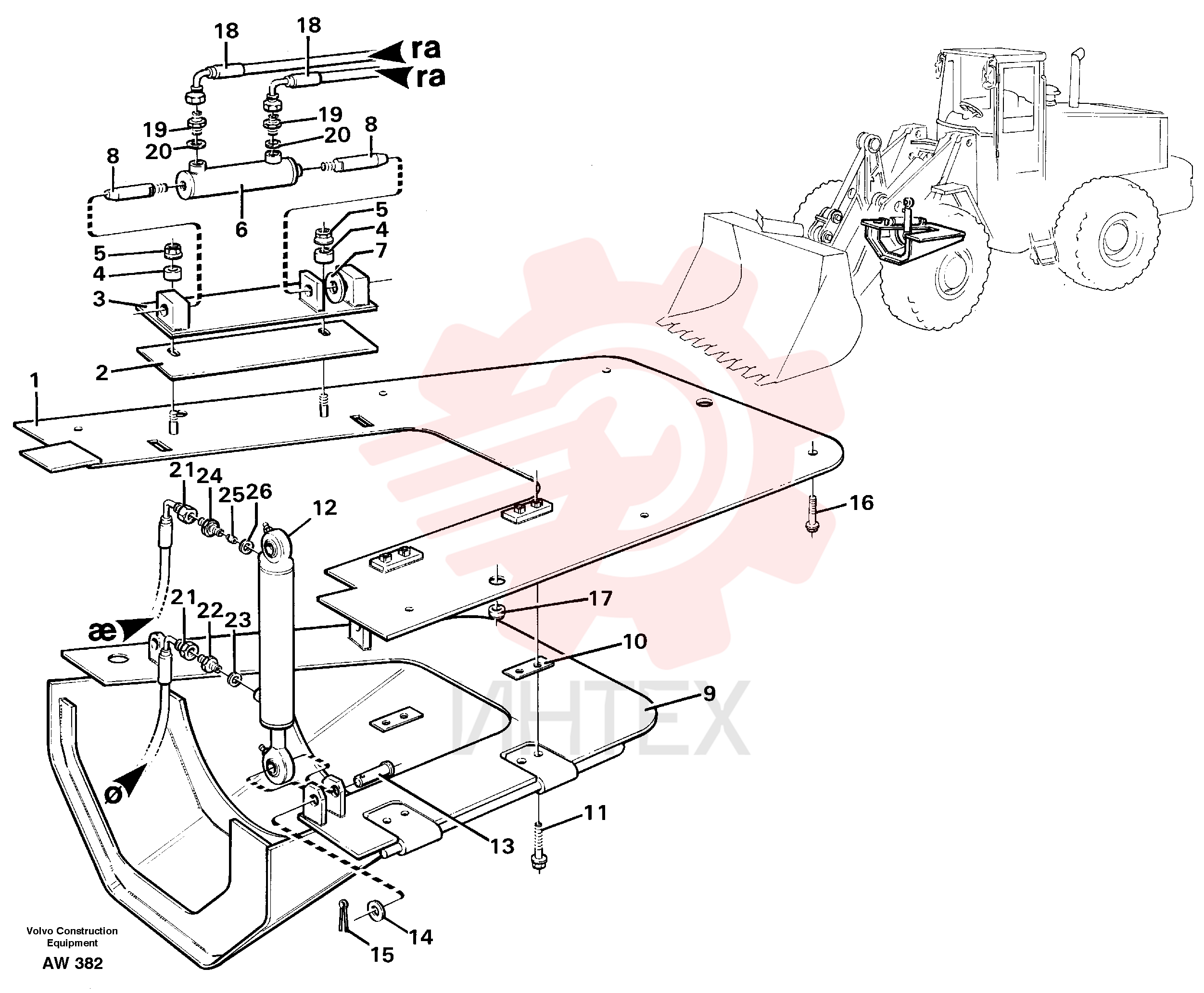 Sealing kit VOE 11703774 (2)