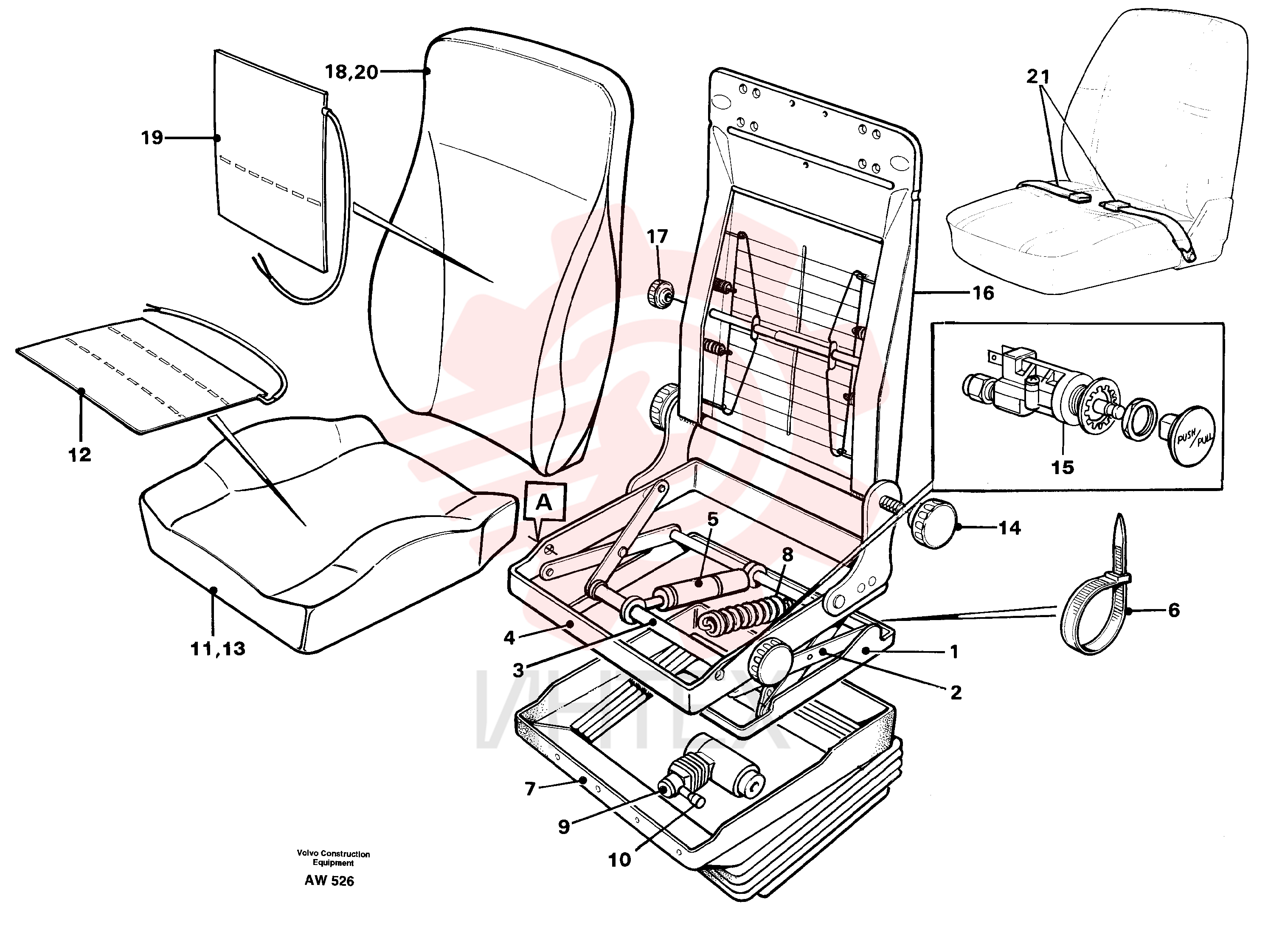 Seat VOE 11104015