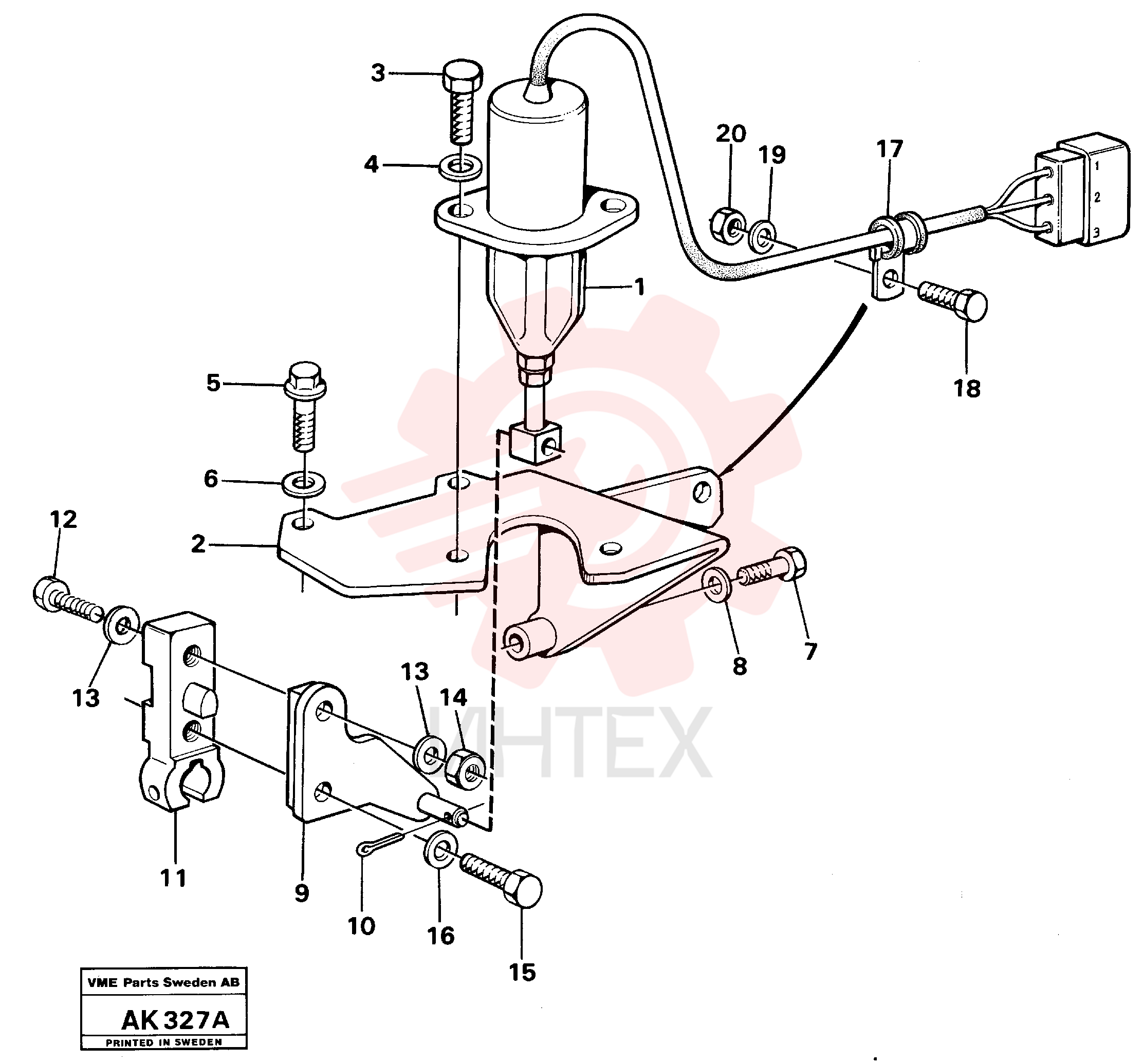 Stop solenoid VOE 11033615 (1)