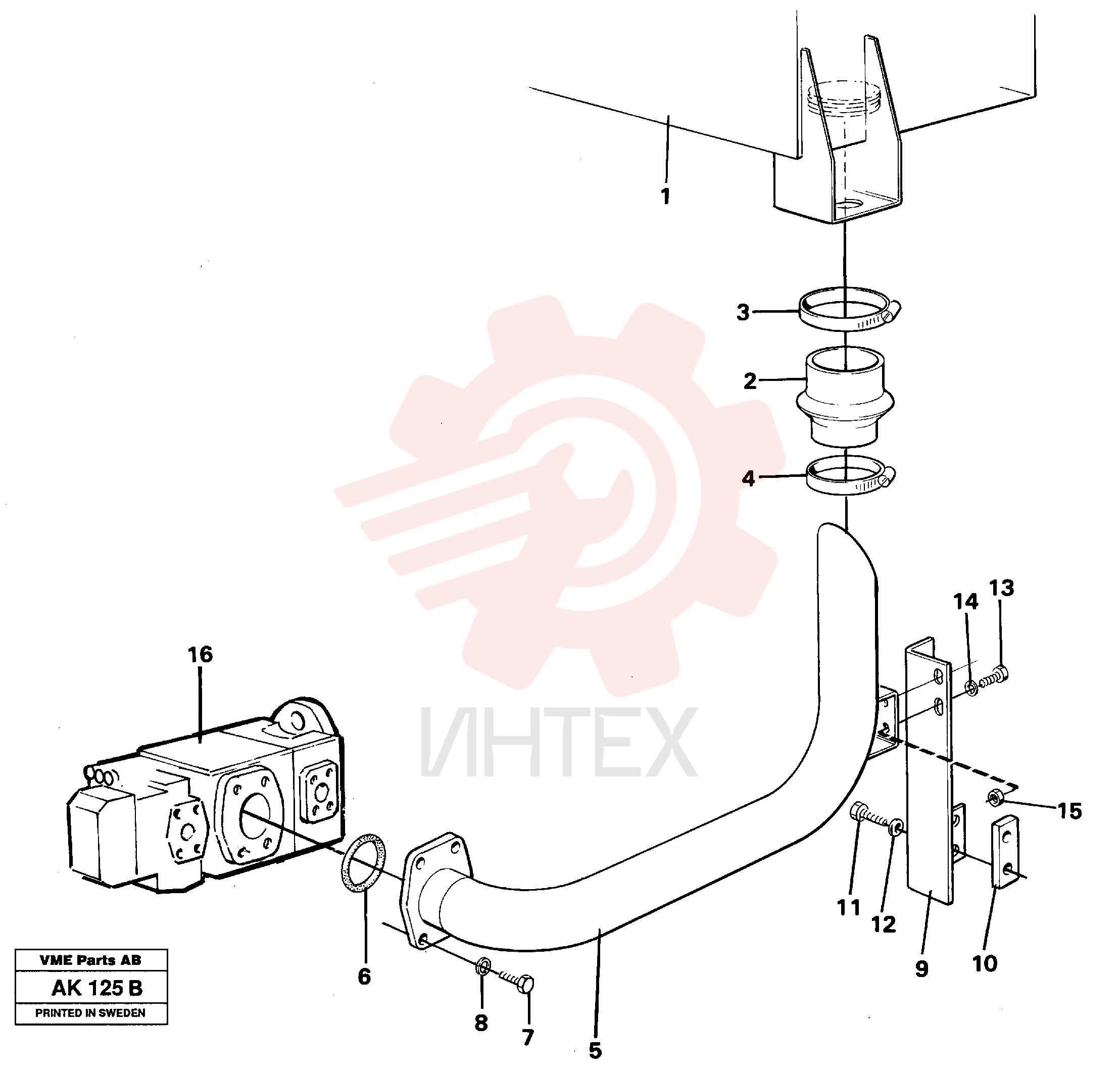 Suction Line VOE 11026320
