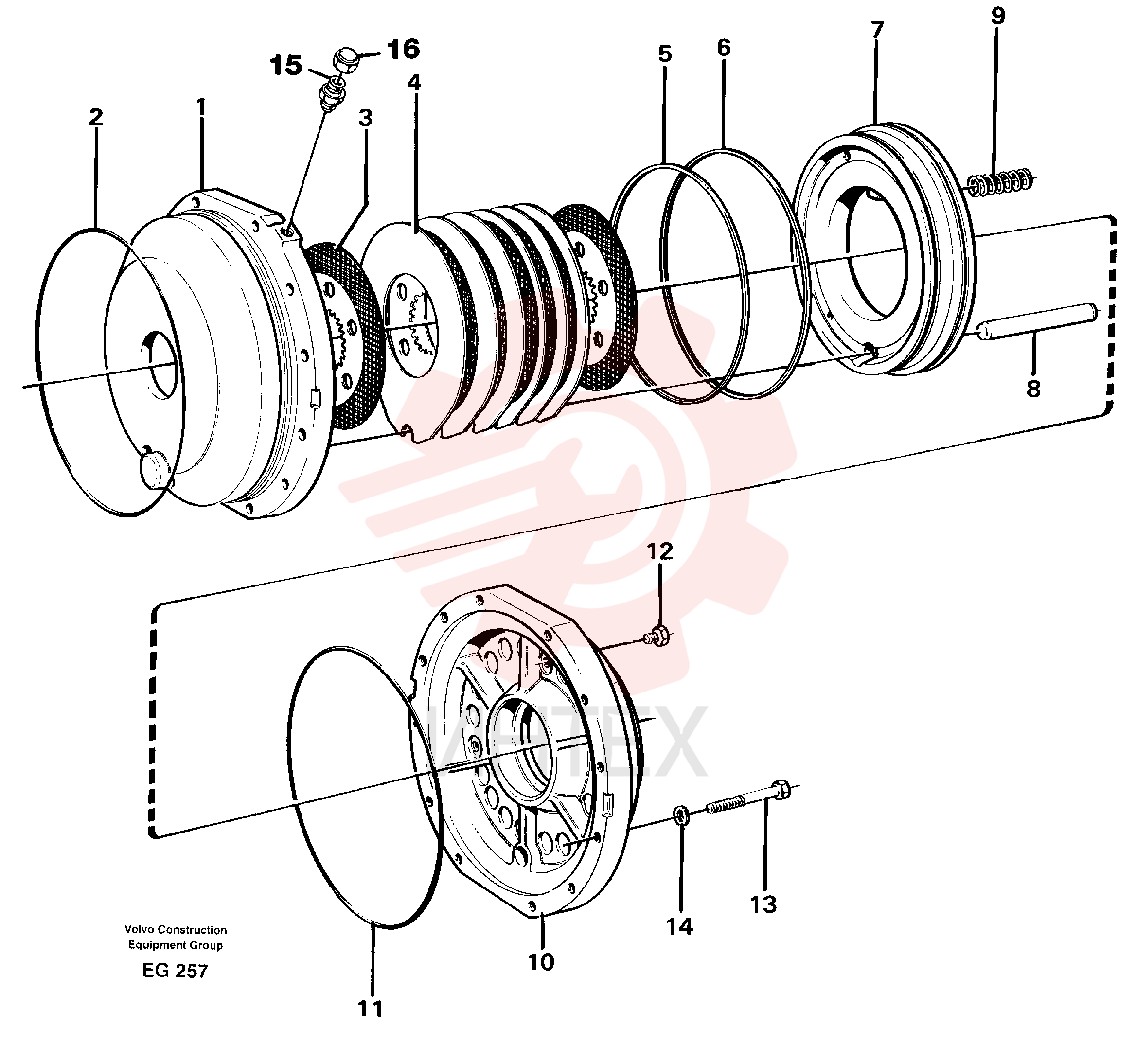 Brake housing