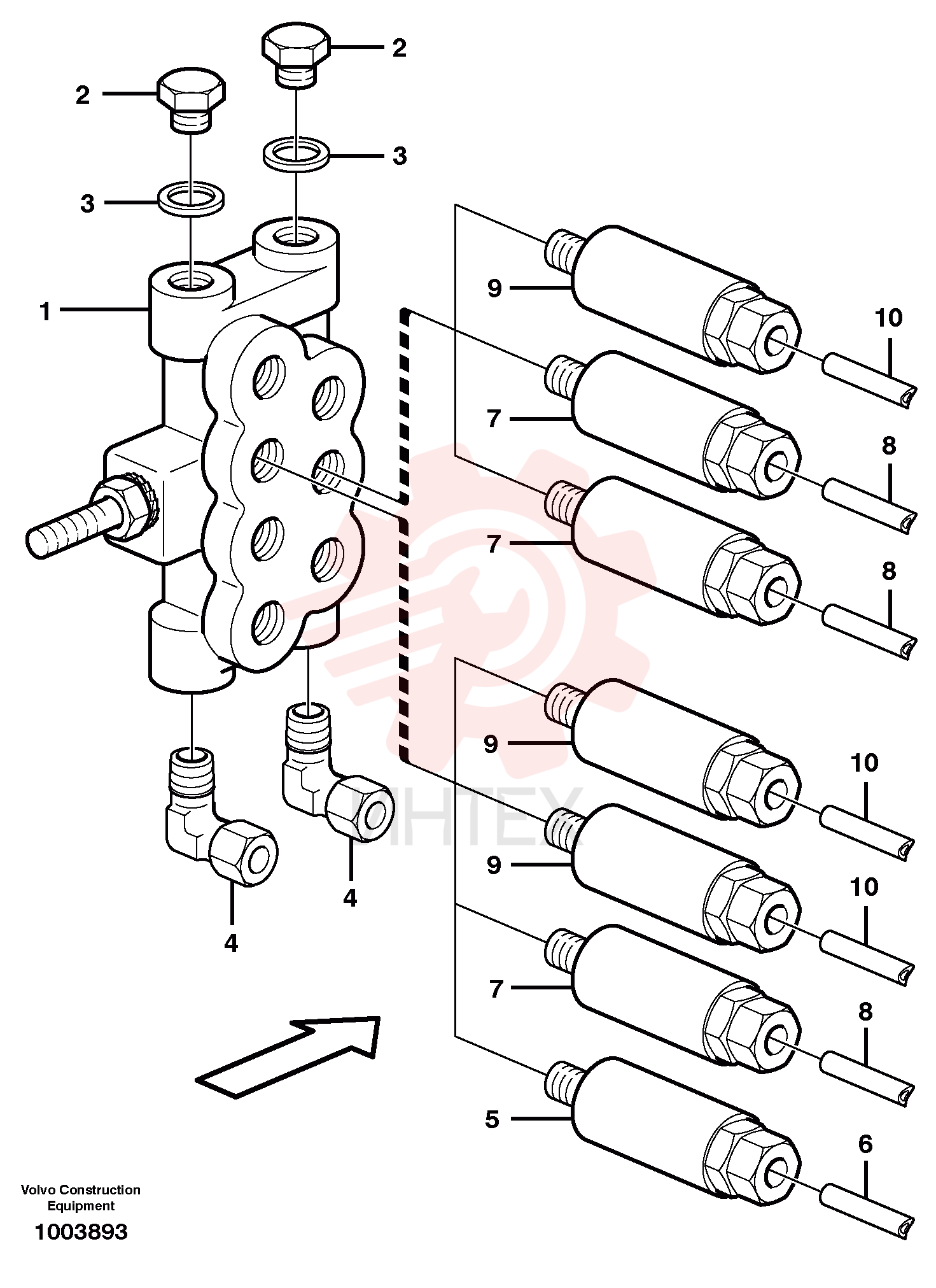 Distribution block