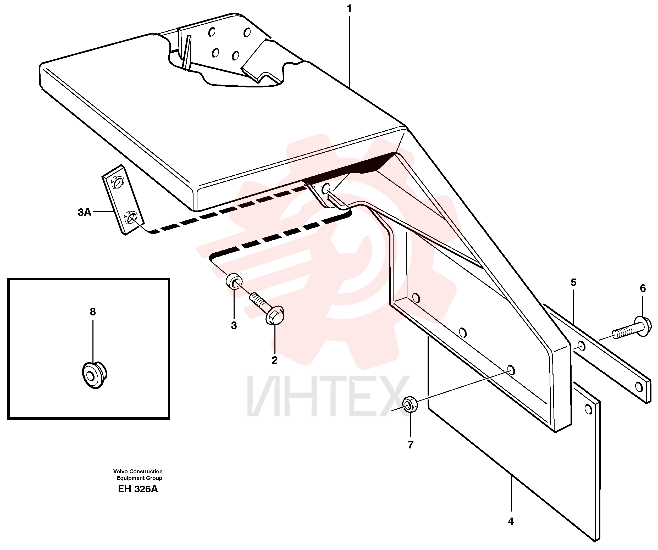 Front mudguard