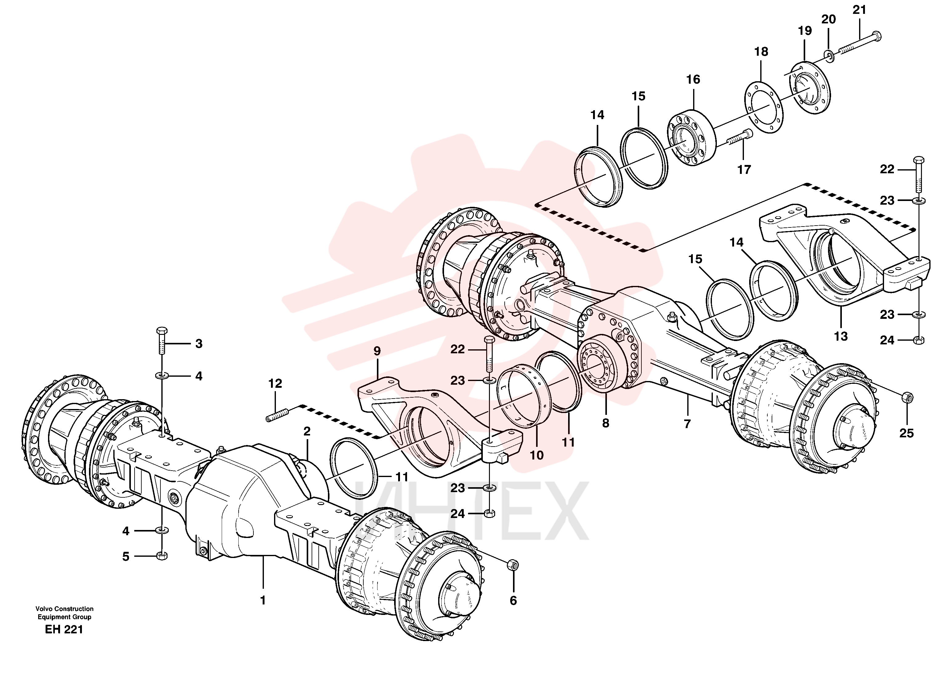 Planetary Axle