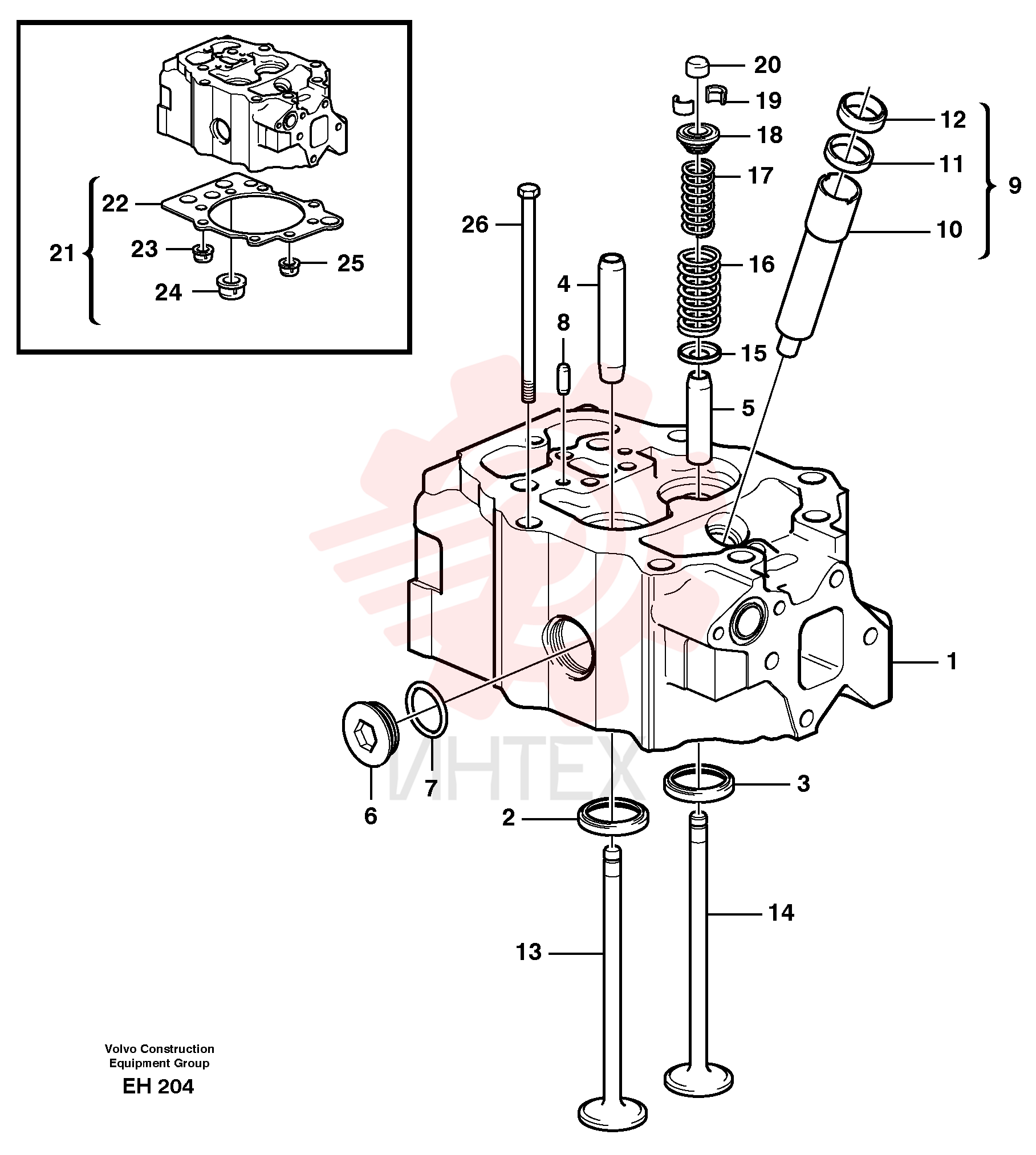 Valve seat VOE 423208