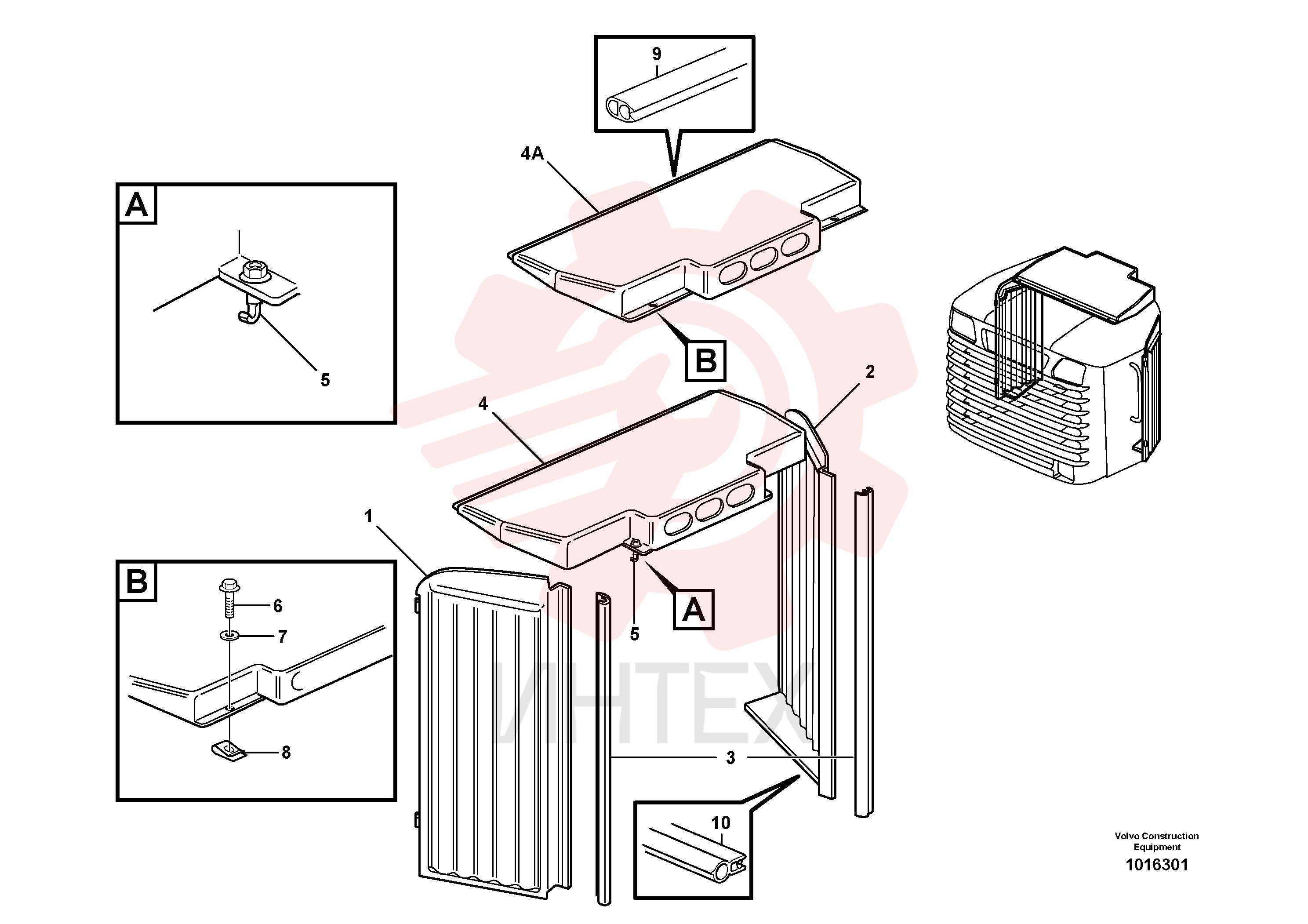 Air inlet hatch