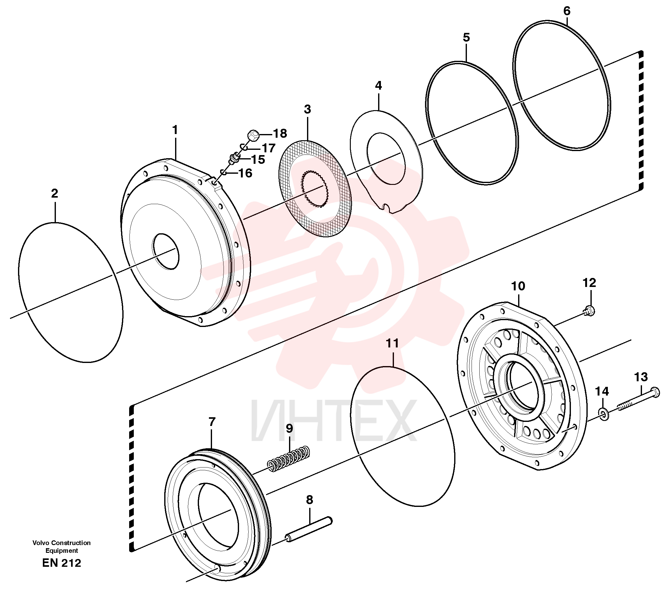 Brake Housing VOE 11038785 (4)