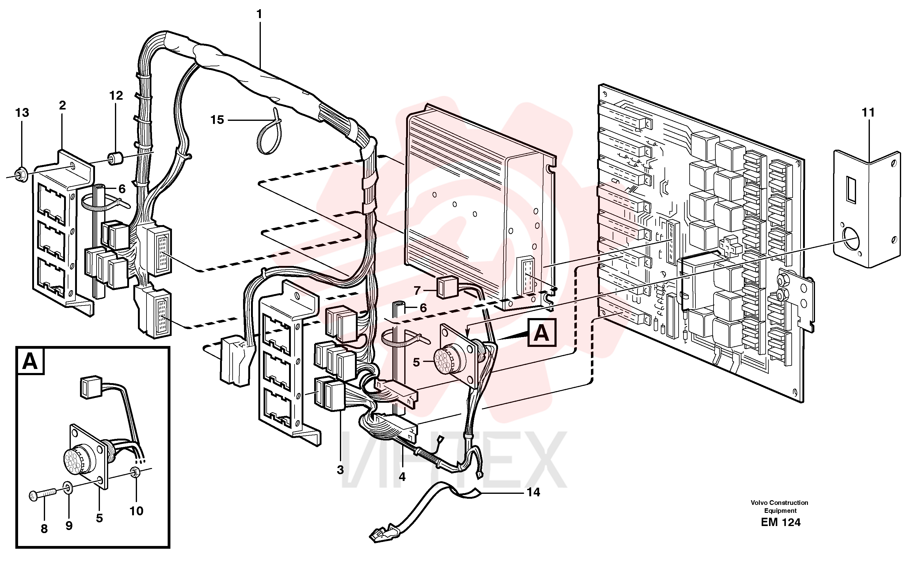 Cable harness VOE 11170680 (1)