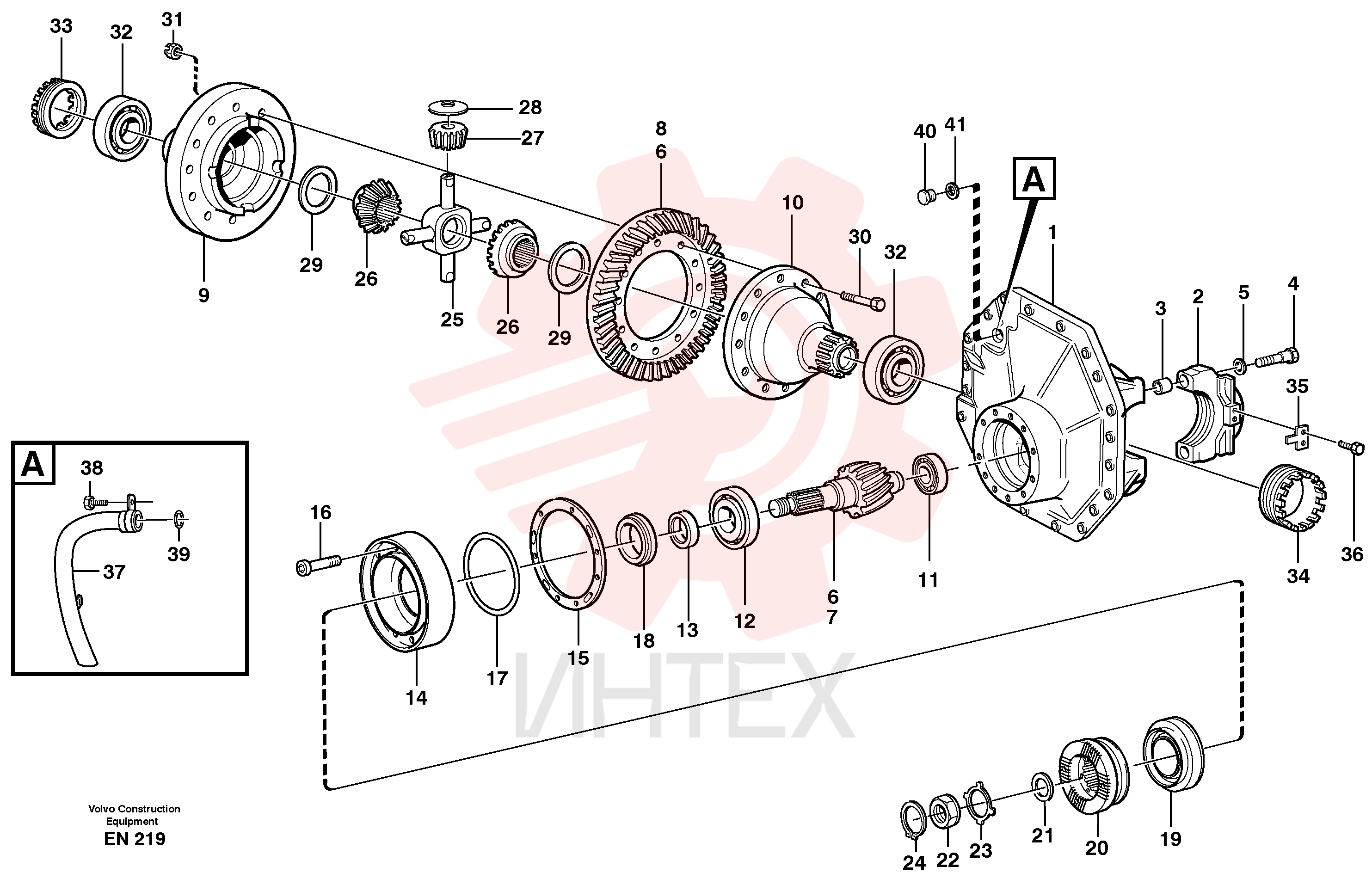 Differential carrier VOE 11102793 (2)