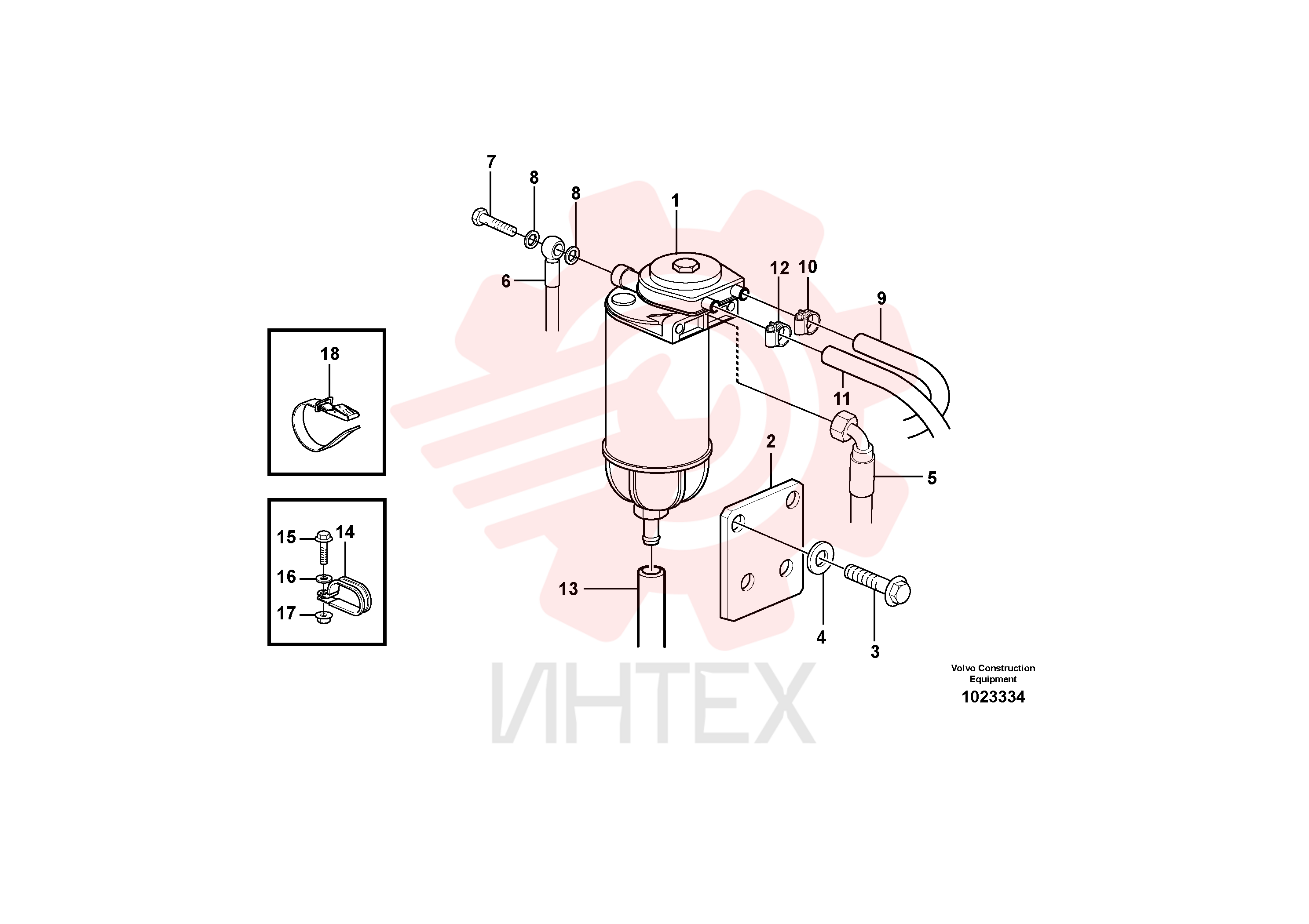 Flange screw VOE 946329 (3)