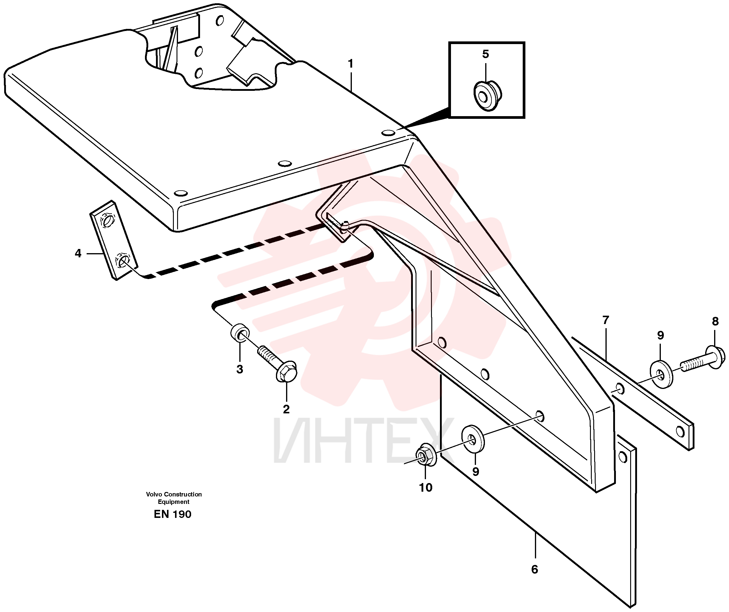 Front mudguard VOE 11413151 (4)