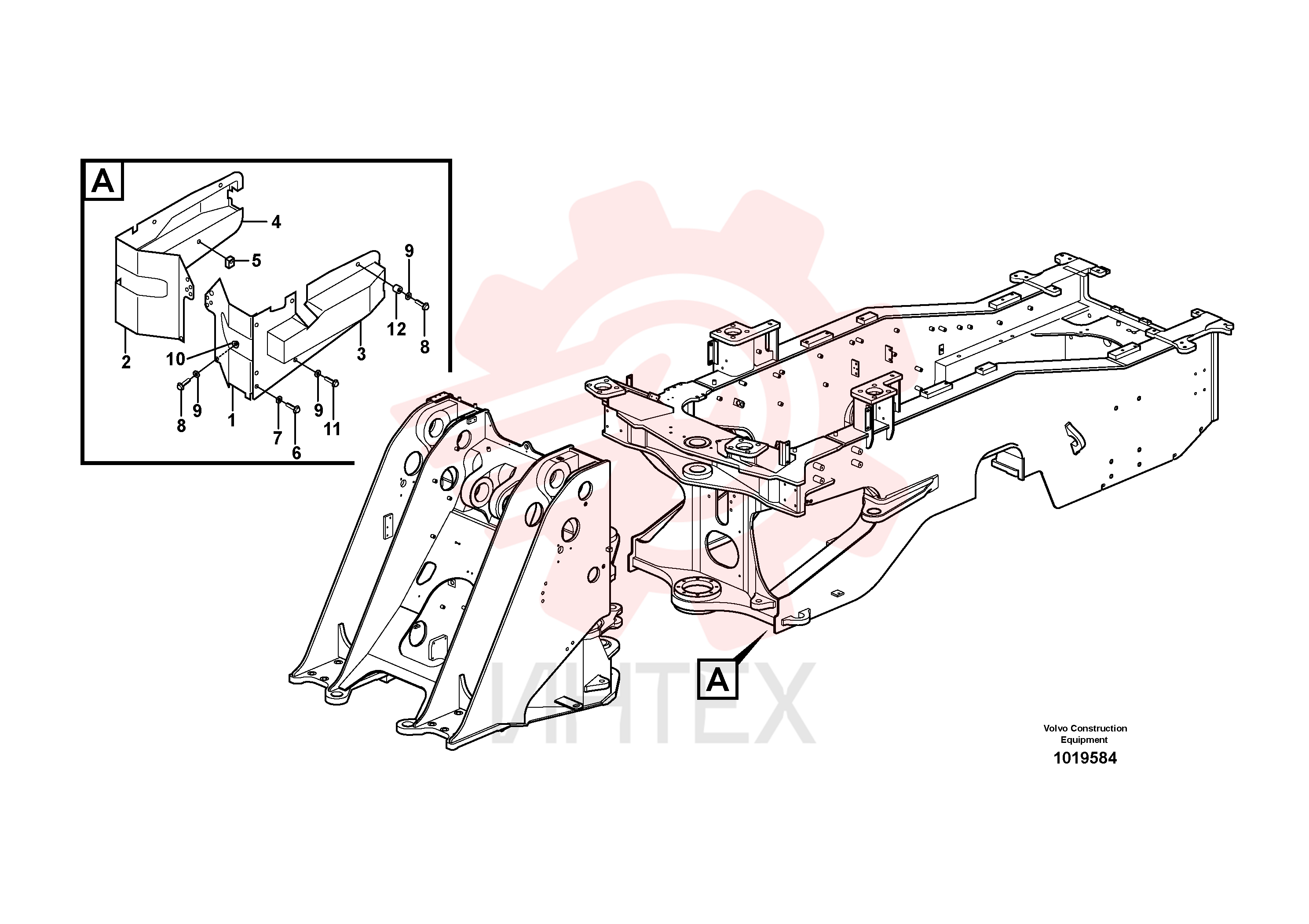 Front plate VOE 11180356 (2)