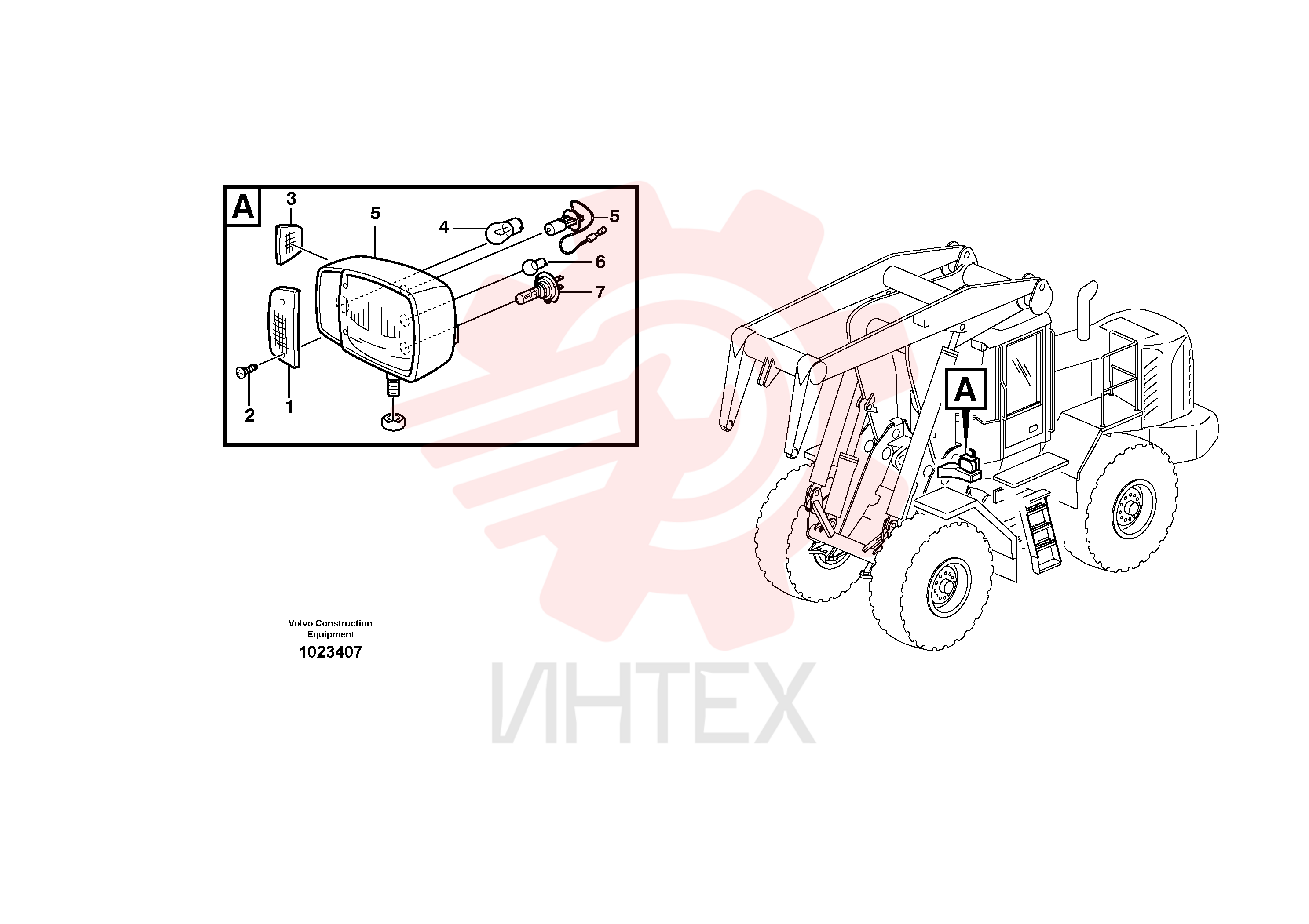 Headlamp VOE 11170062 (2)