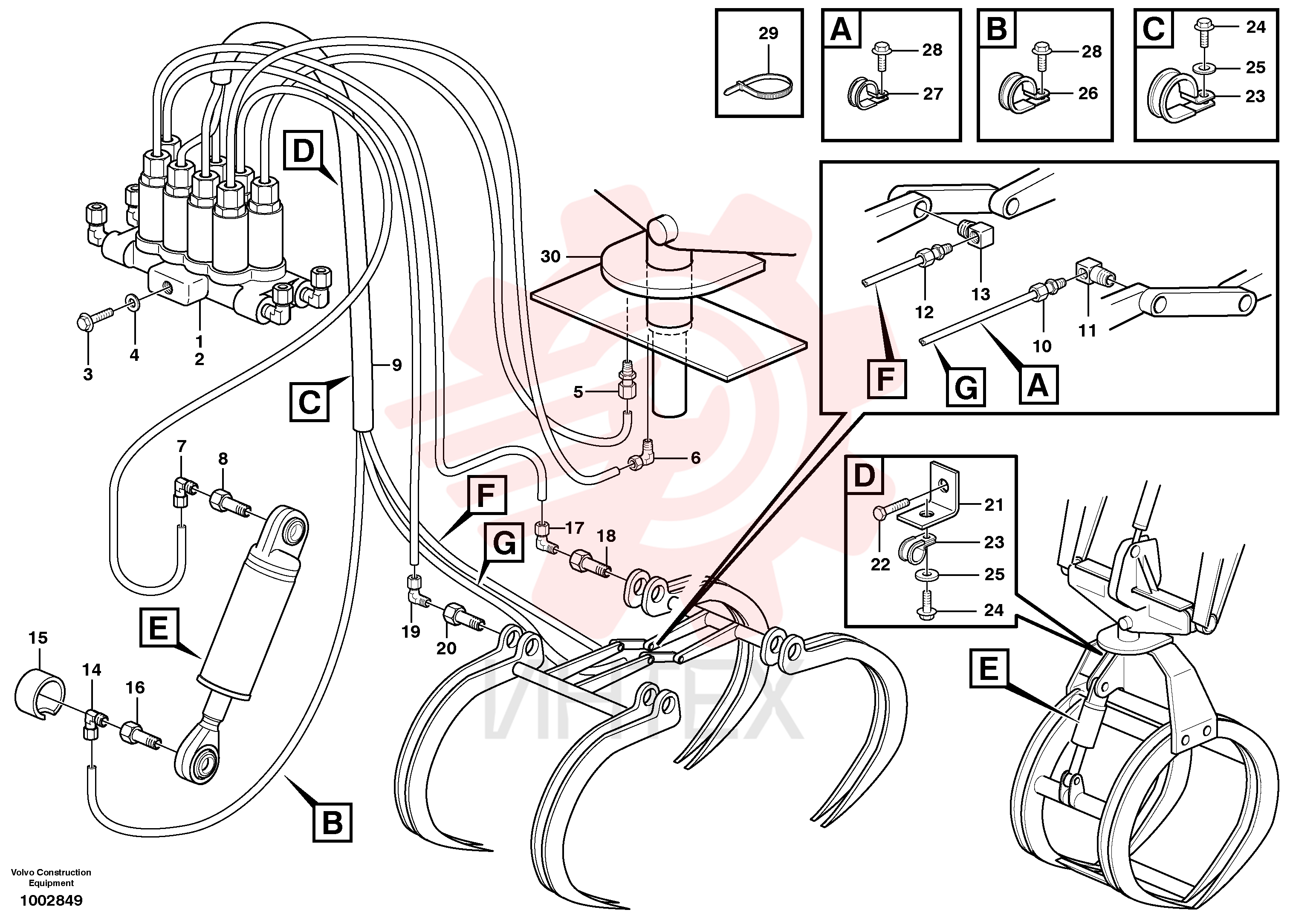 Installation kit VOE 11709984