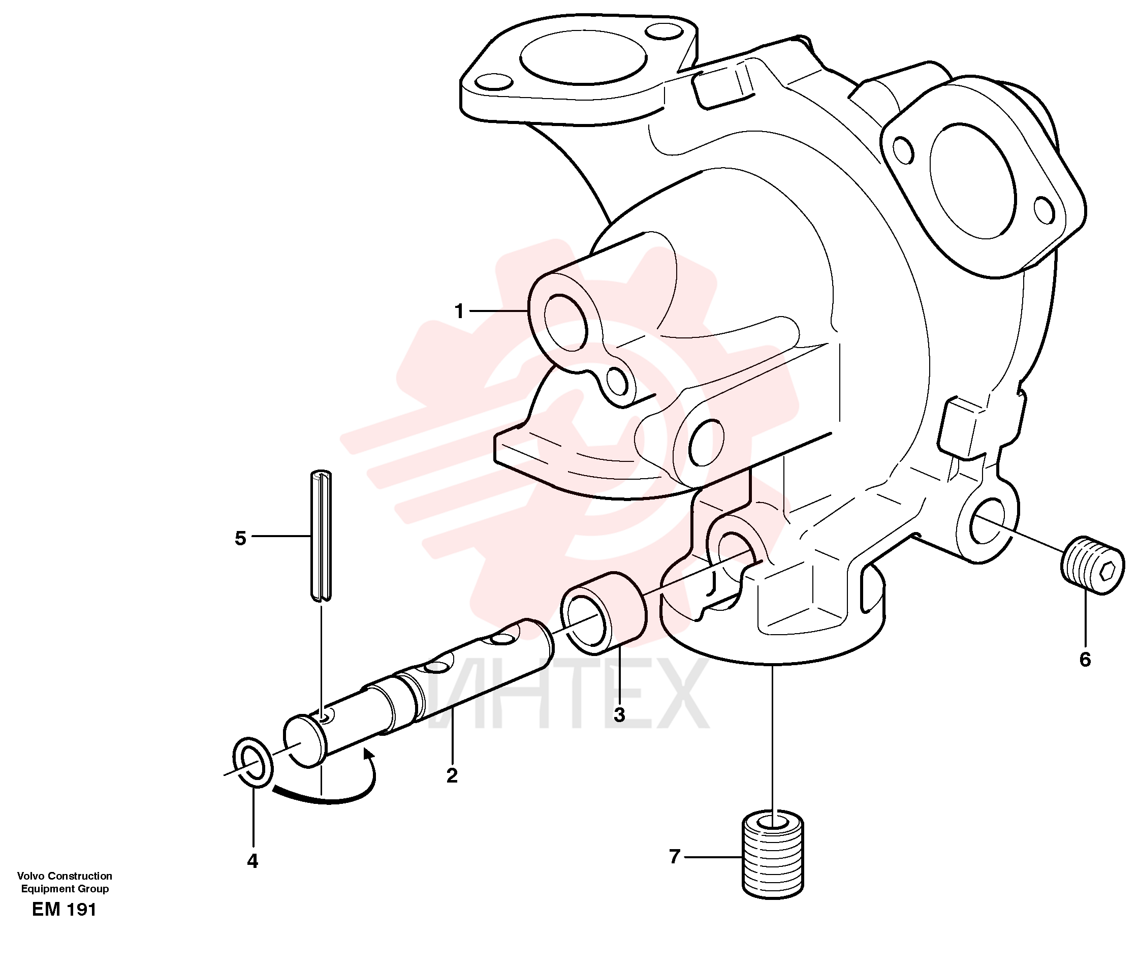 Картер (корпус) VOE 8170312 (1)