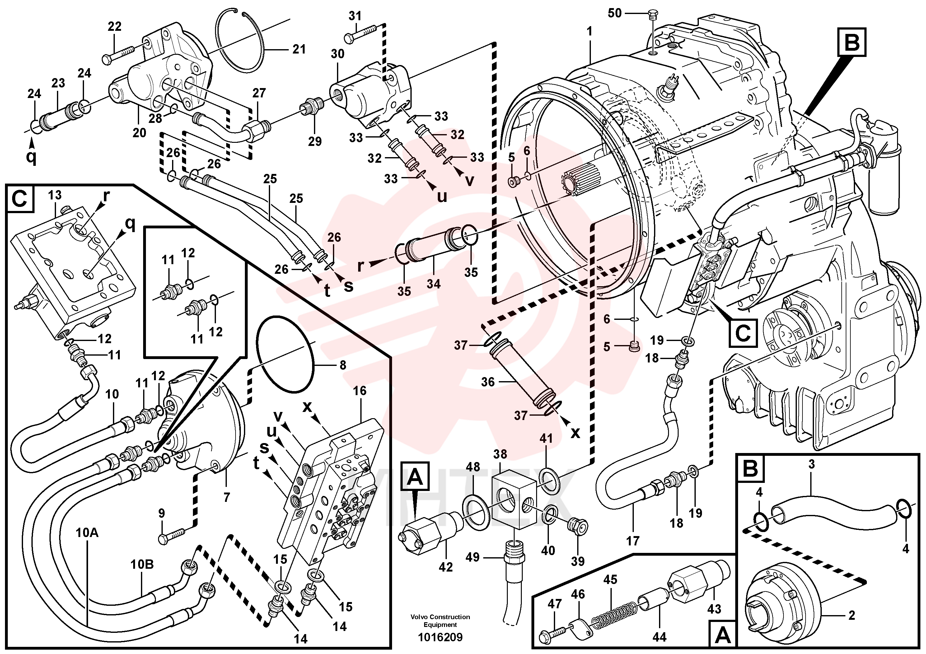 Кольцо уплотнительное (О-кольцо) VOE 4880492 (1)